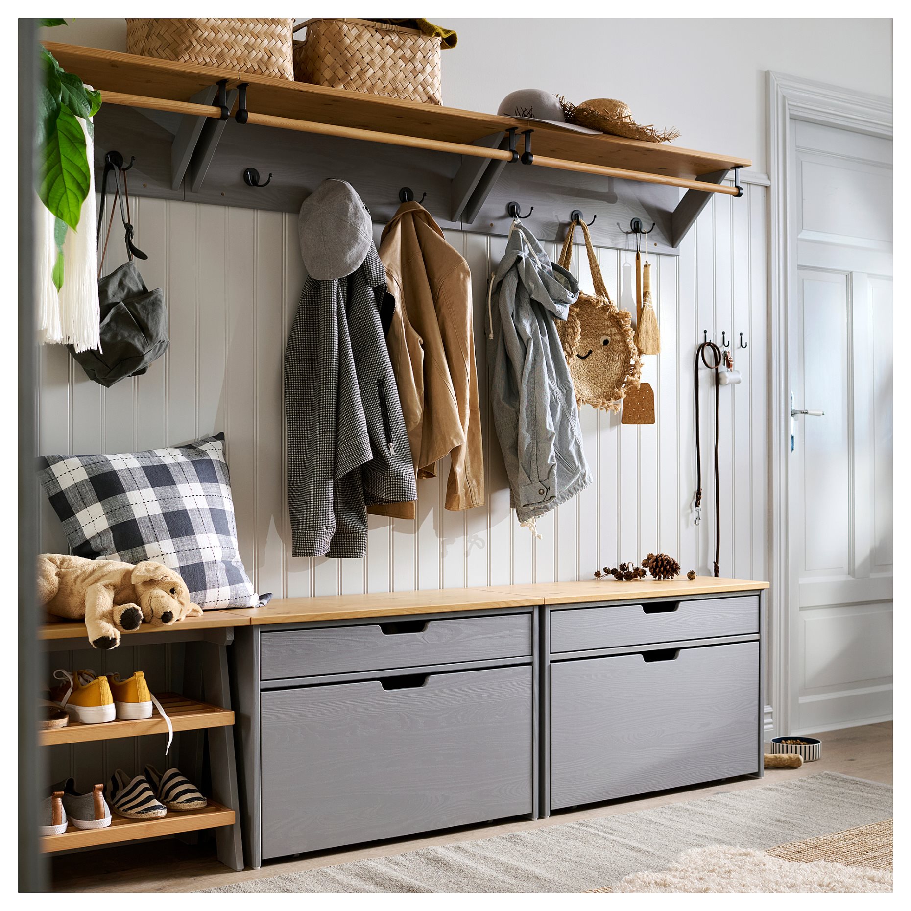 KALLSÖ, закачалка за шапки, 605.993.26