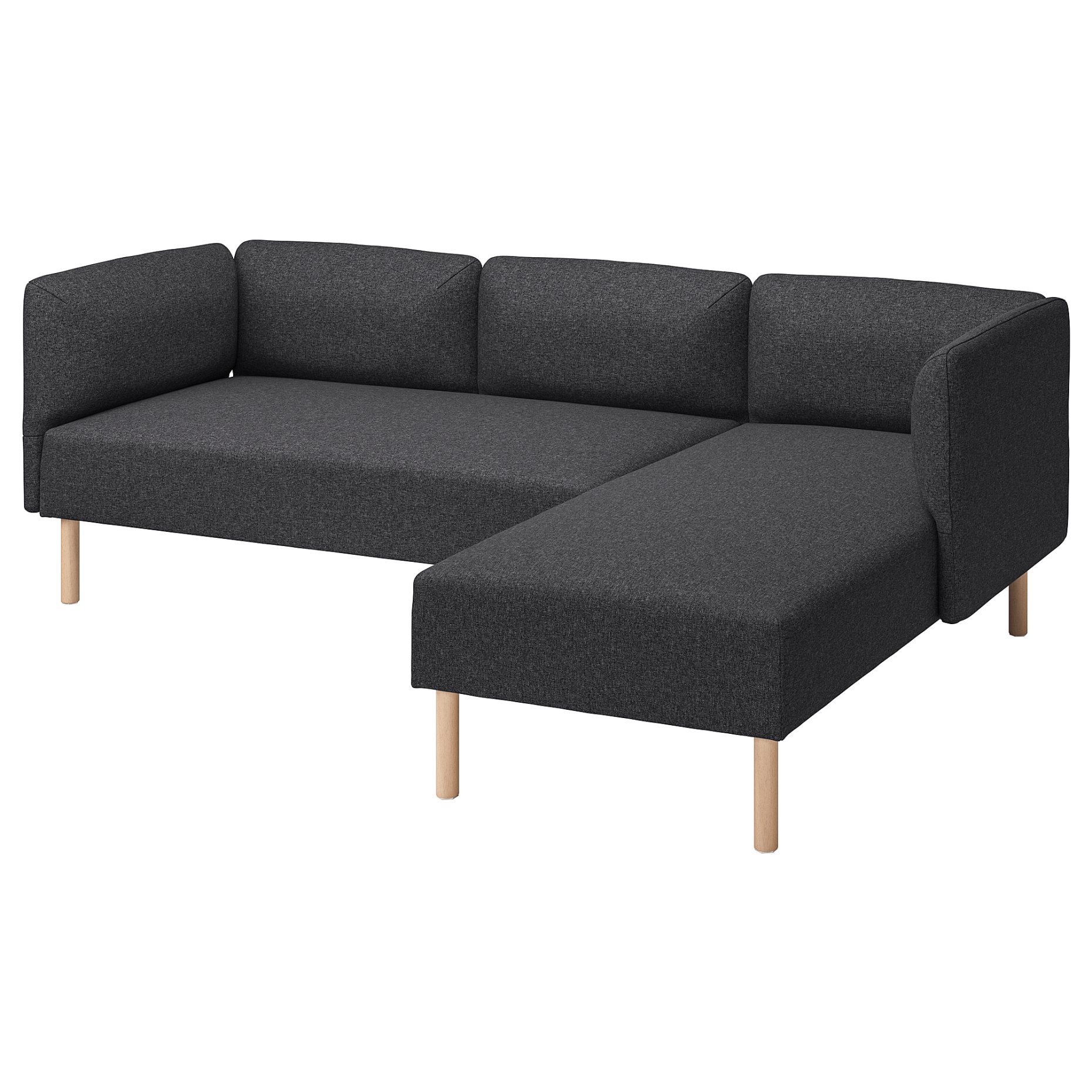 LILLEHEM, 3-местен модулен диван с лежанка, 695.682.93
