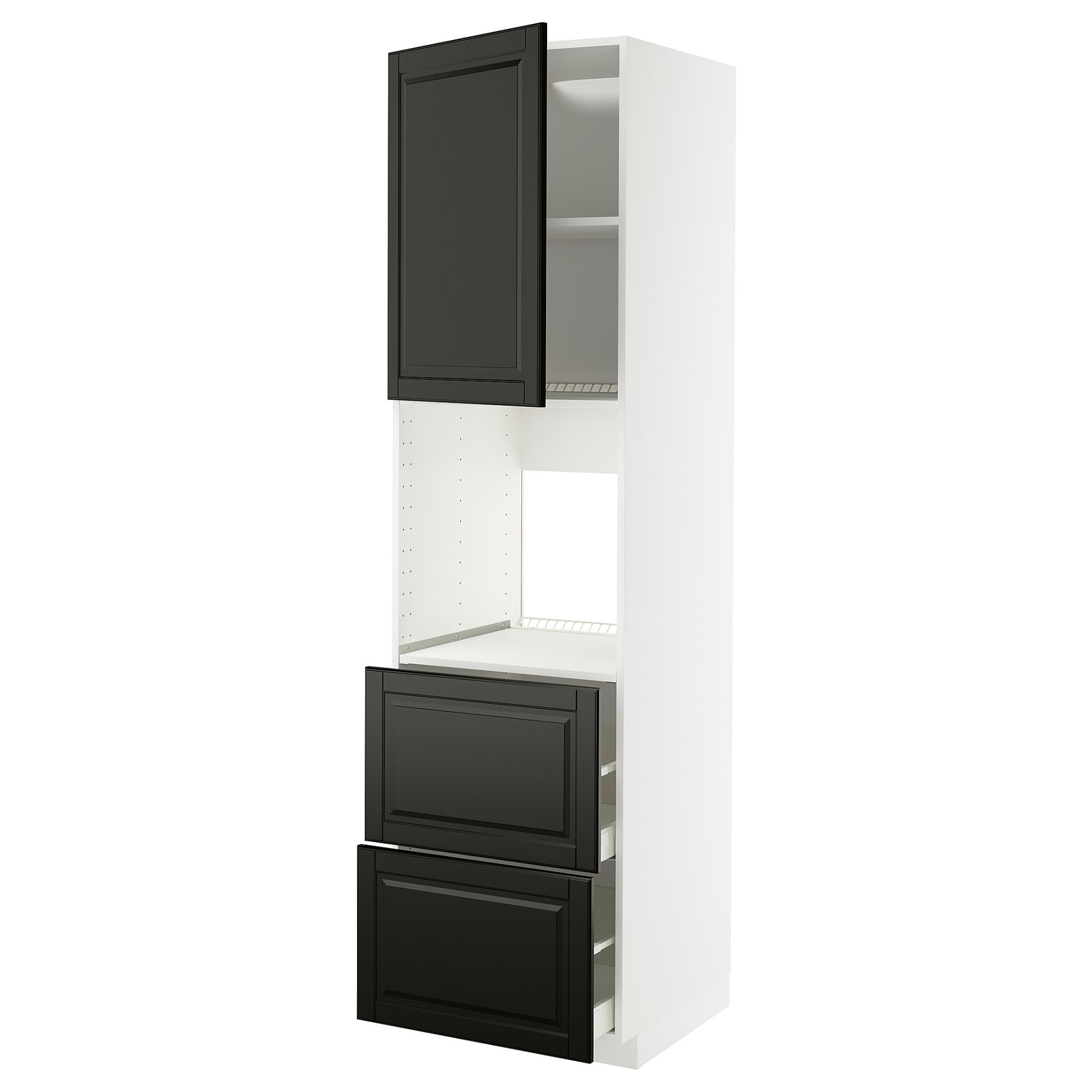 METOD/MAXIMERA, висок шкаф за фурна, чекм./2 чела/2 вис. чекм., 695.787.58