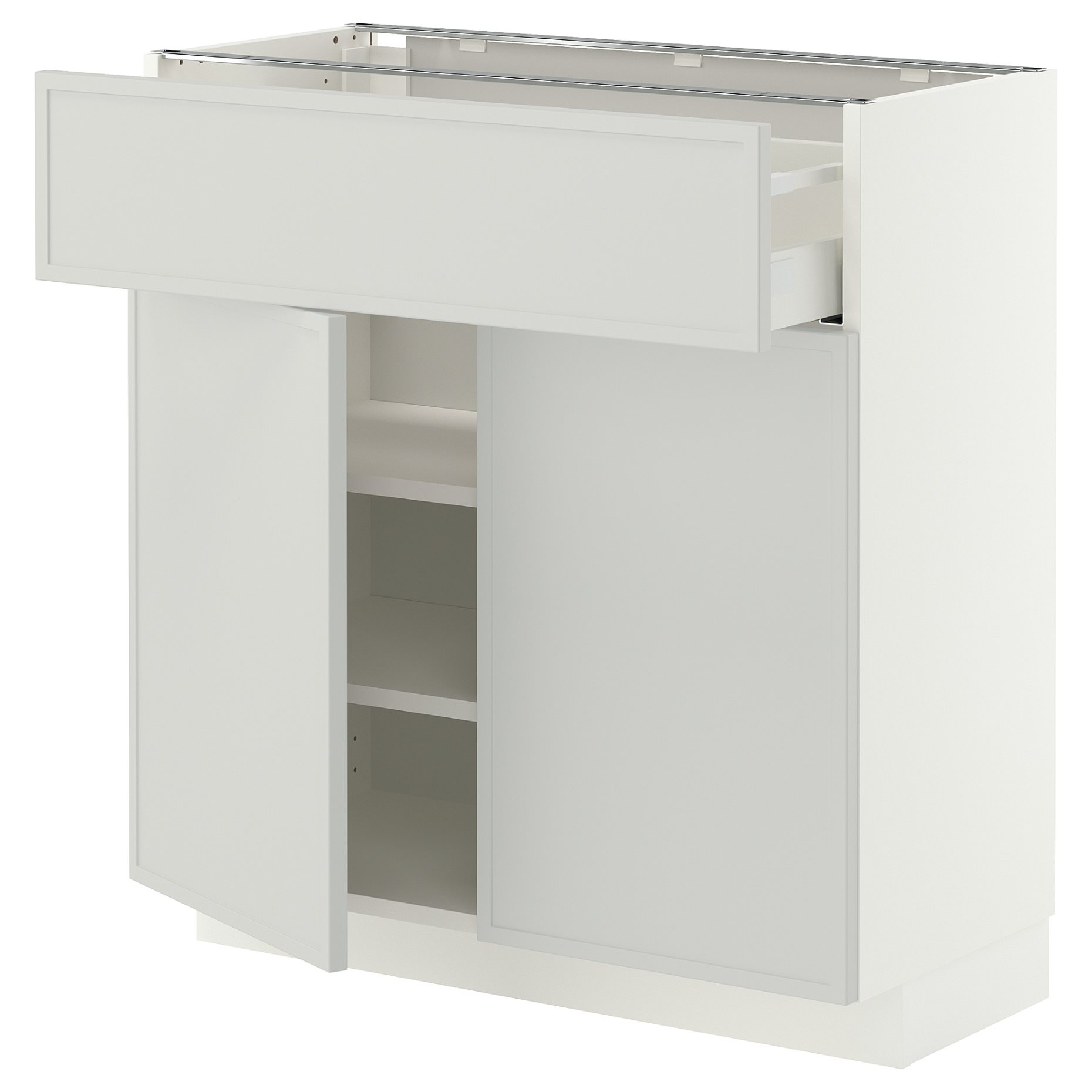 METOD/MAXIMERA, долен шкаф с чекмедже/2 врати, 80x37 см, 696.044.27