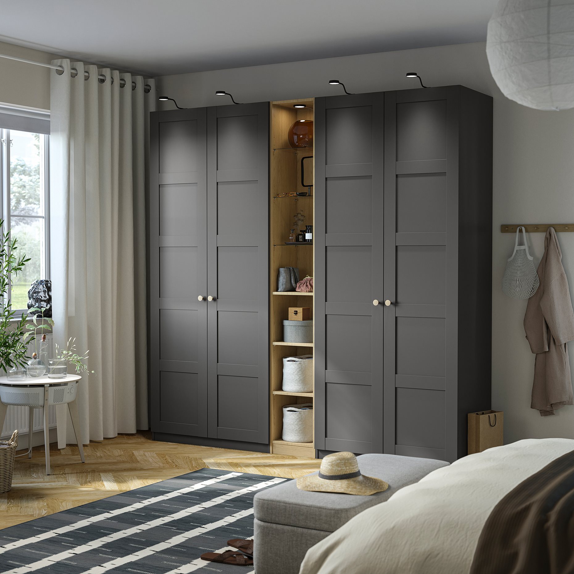 PAX/BERGSBO, гардероб - комбинация, 696.074.02