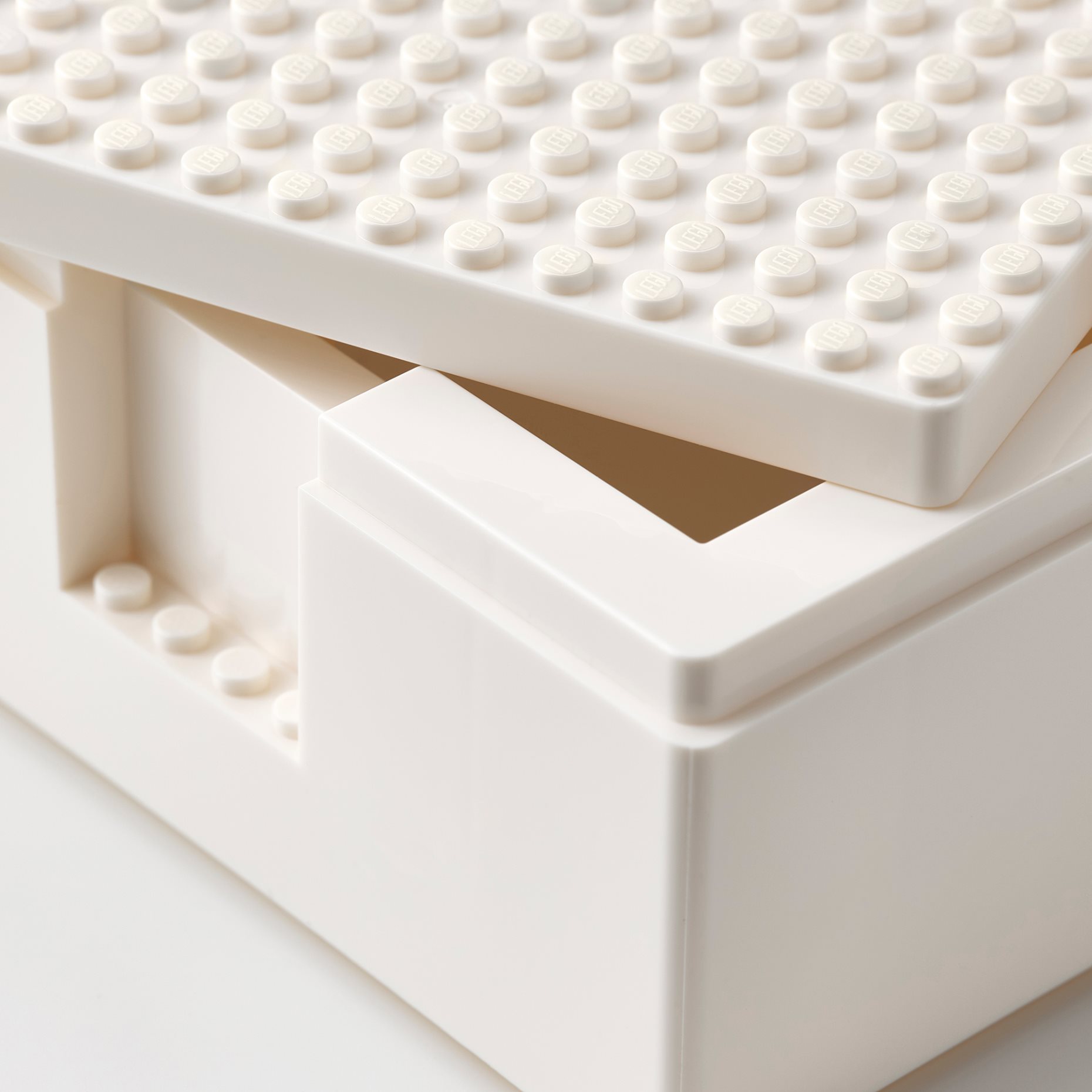 BYGGLEK, LEGO® кутия с капак, 3 бр., 703.721.86