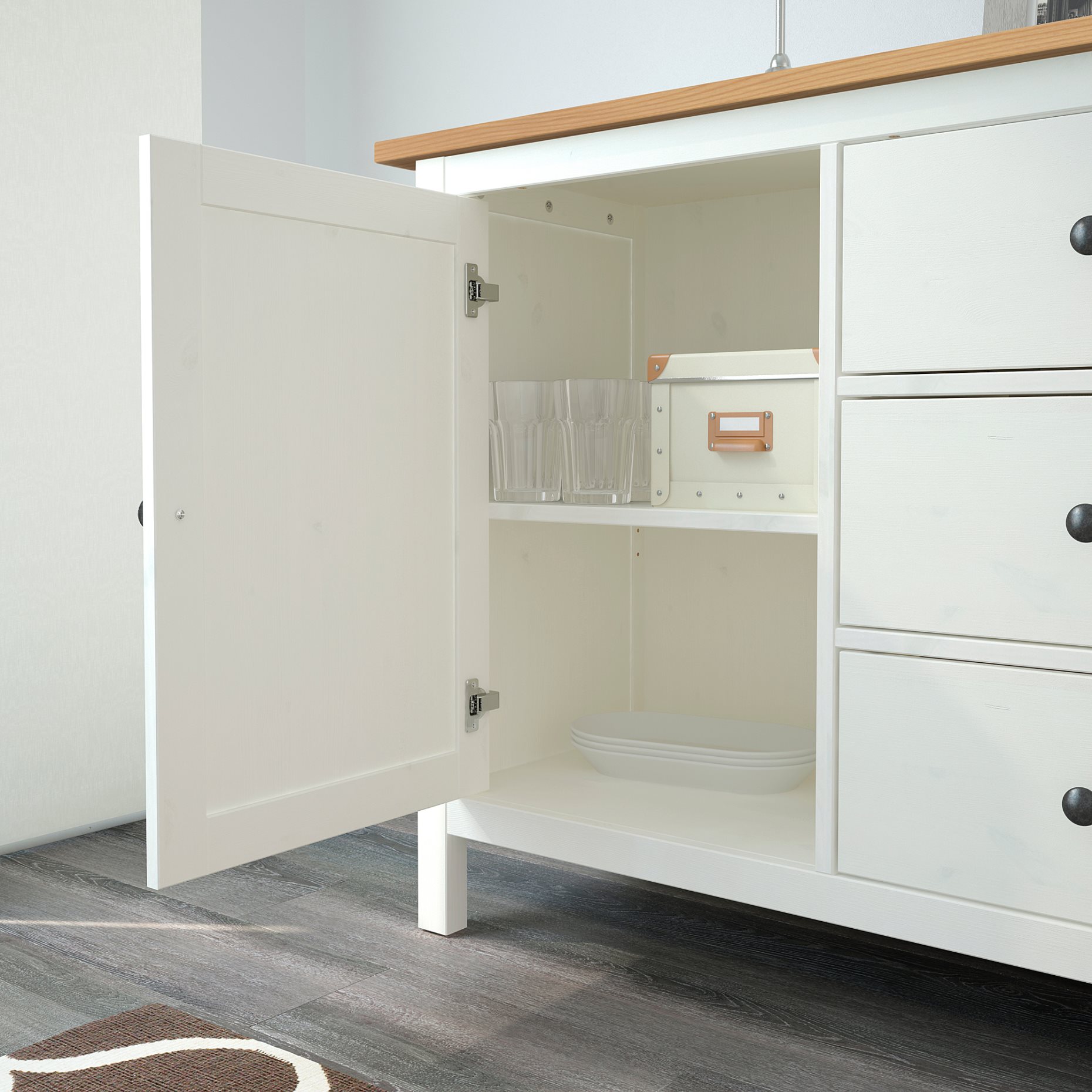 HEMNES, бюфет, 157x88 см, 704.762.59