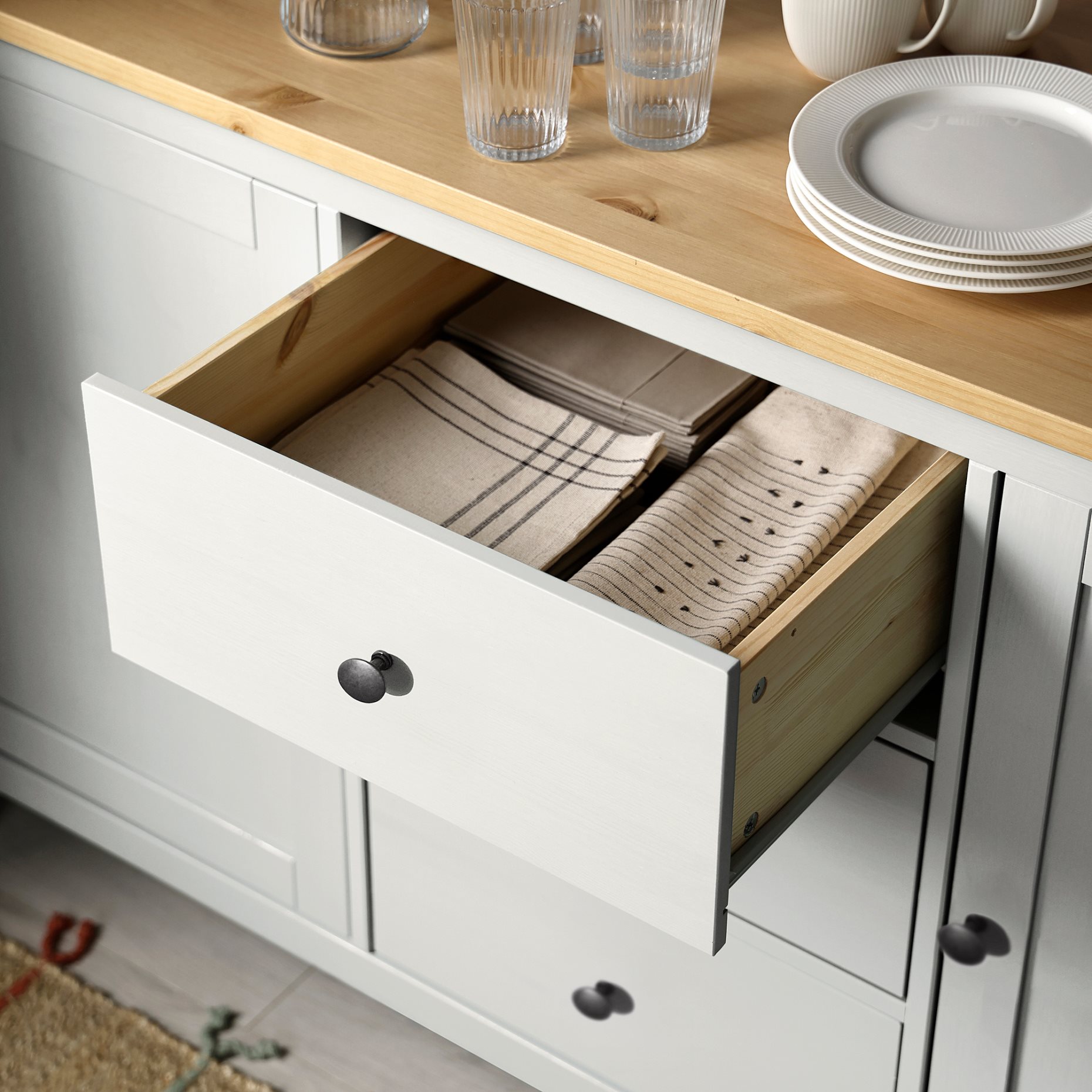 HEMNES, бюфет, 157x88 см, 704.762.59