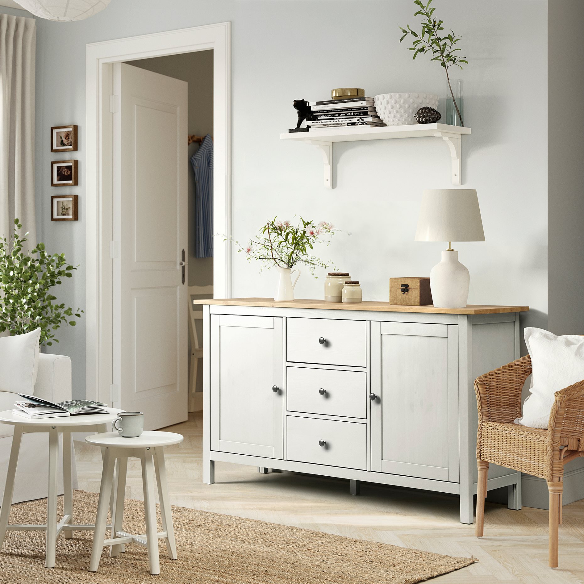 HEMNES, бюфет, 157x88 см, 704.762.59