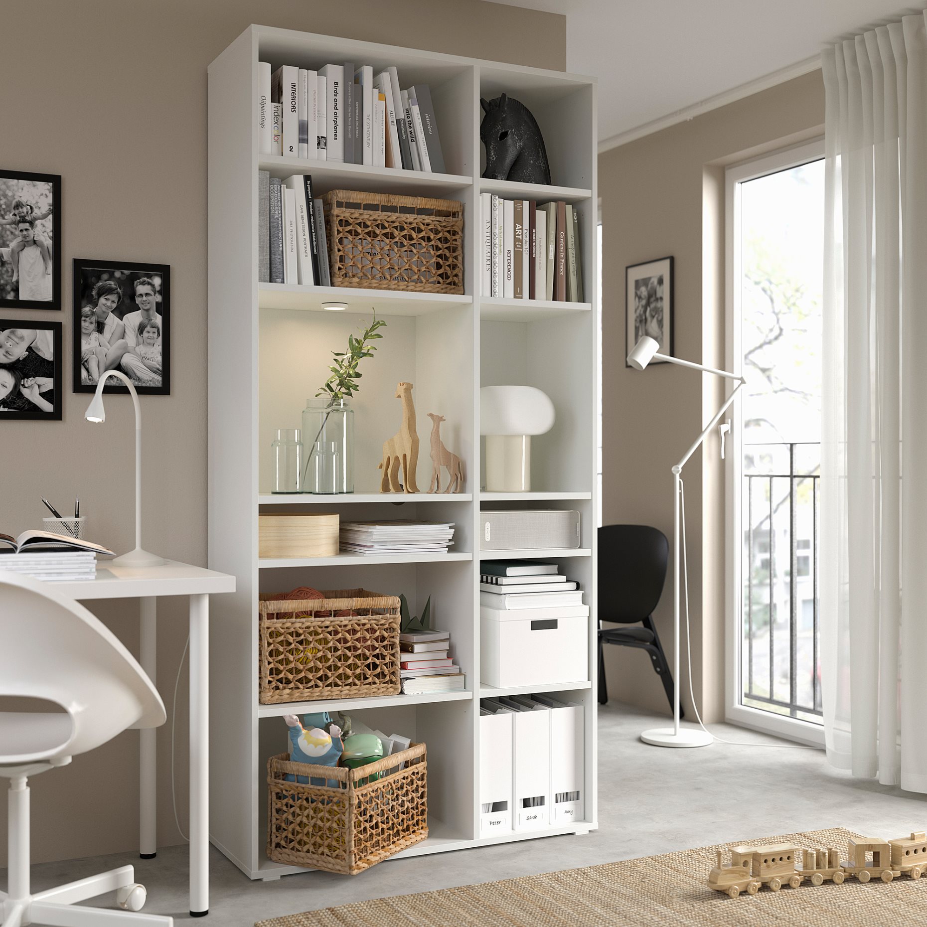 VIHALS, етажерка с 10 рафта, 704.832.74