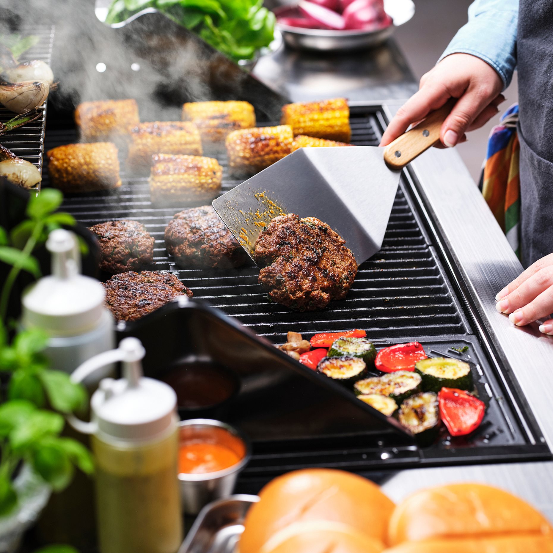 GRILLTIDER, Прибор за обръщане на хамбургери, 30 см, 706.137.51