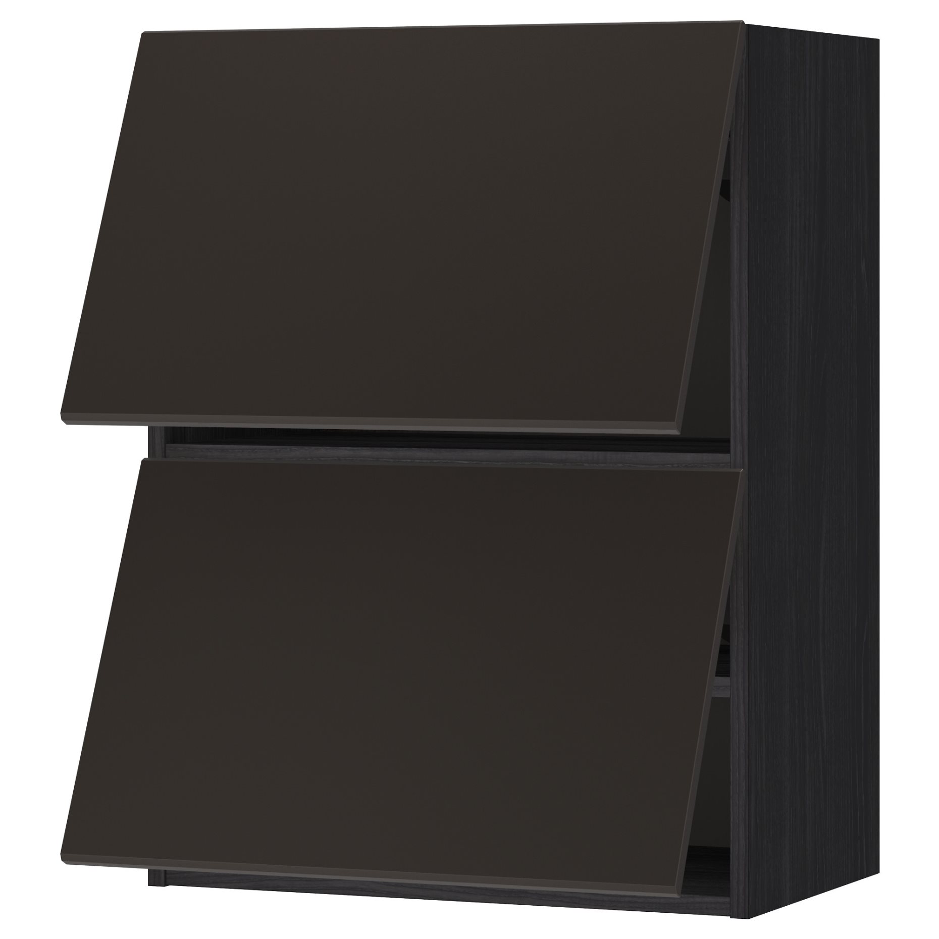 METOD, стенен хоризонтален шкаф с 2 врати, 60x80 см, 793.917.60