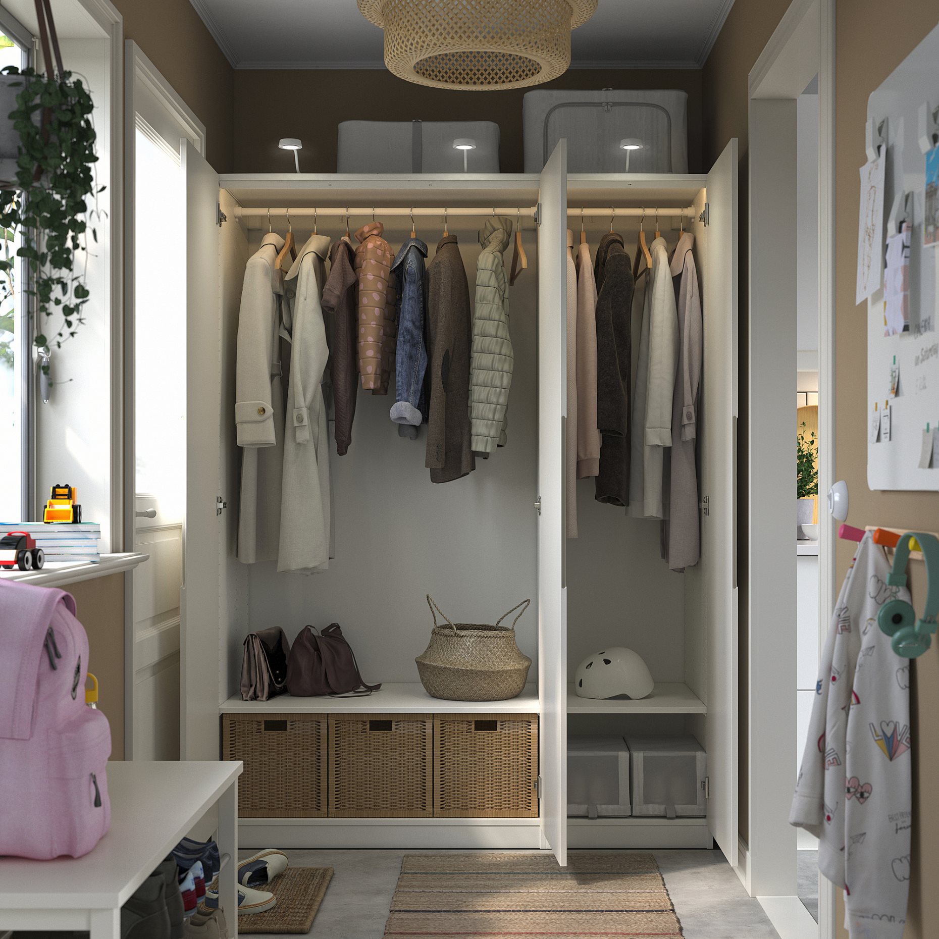 PAX/TONSTAD, Гардероб - комбинация, 795.490.20