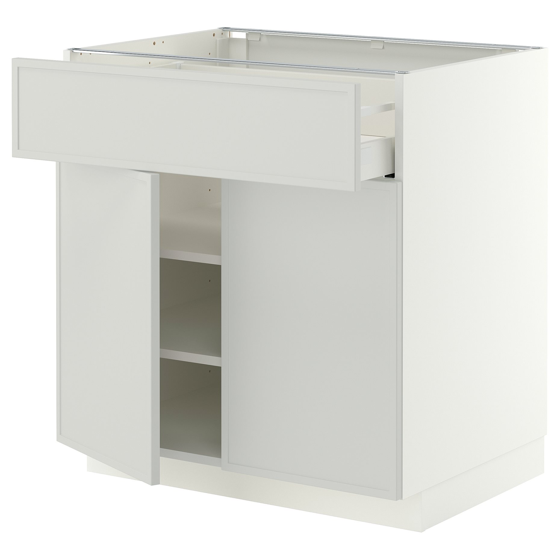 METOD/MAXIMERA, долен шкаф с чекмедже/2 врати, 80x60 см, 796.049.26