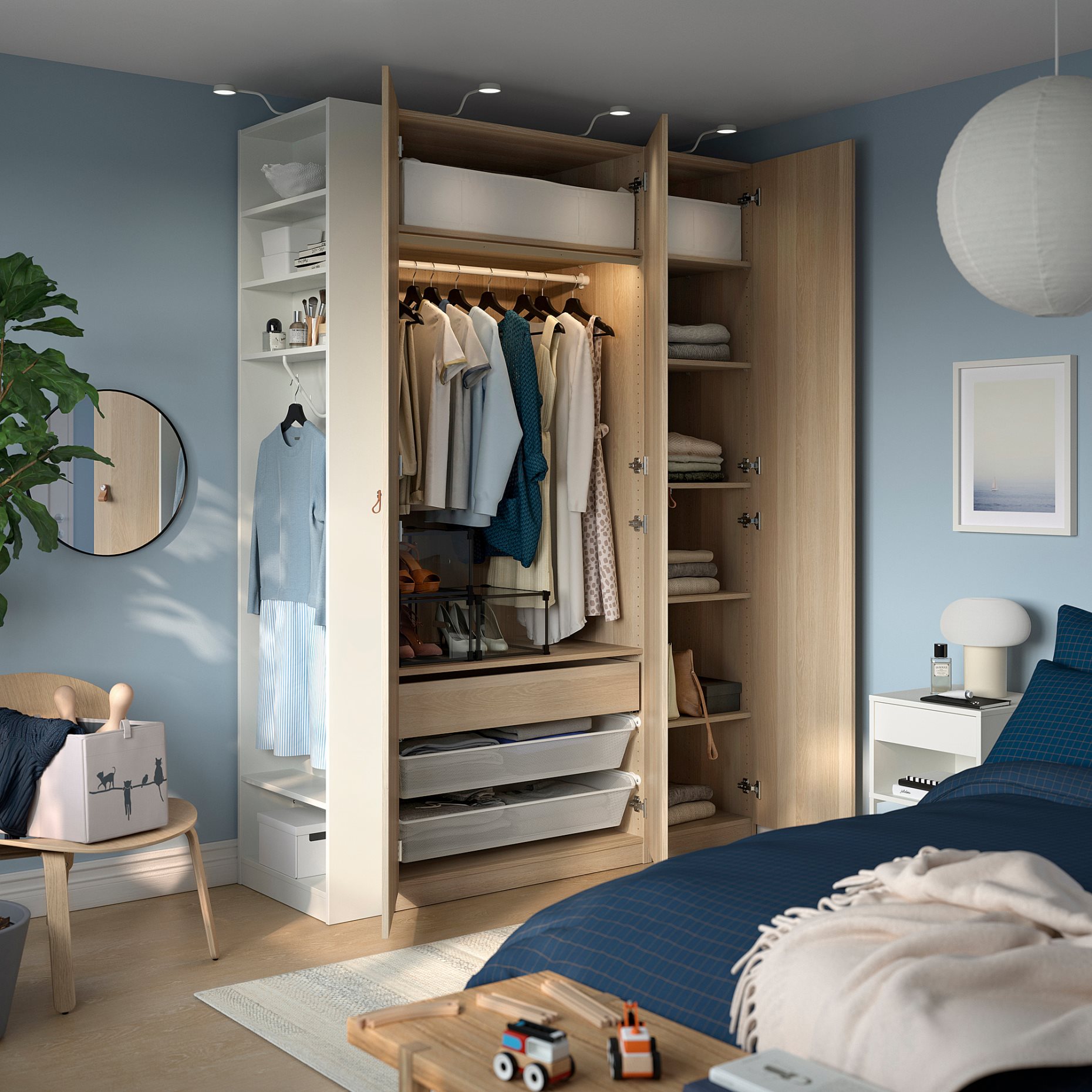 PAX/FORSAND, гардероб - комбинация, 796.069.11