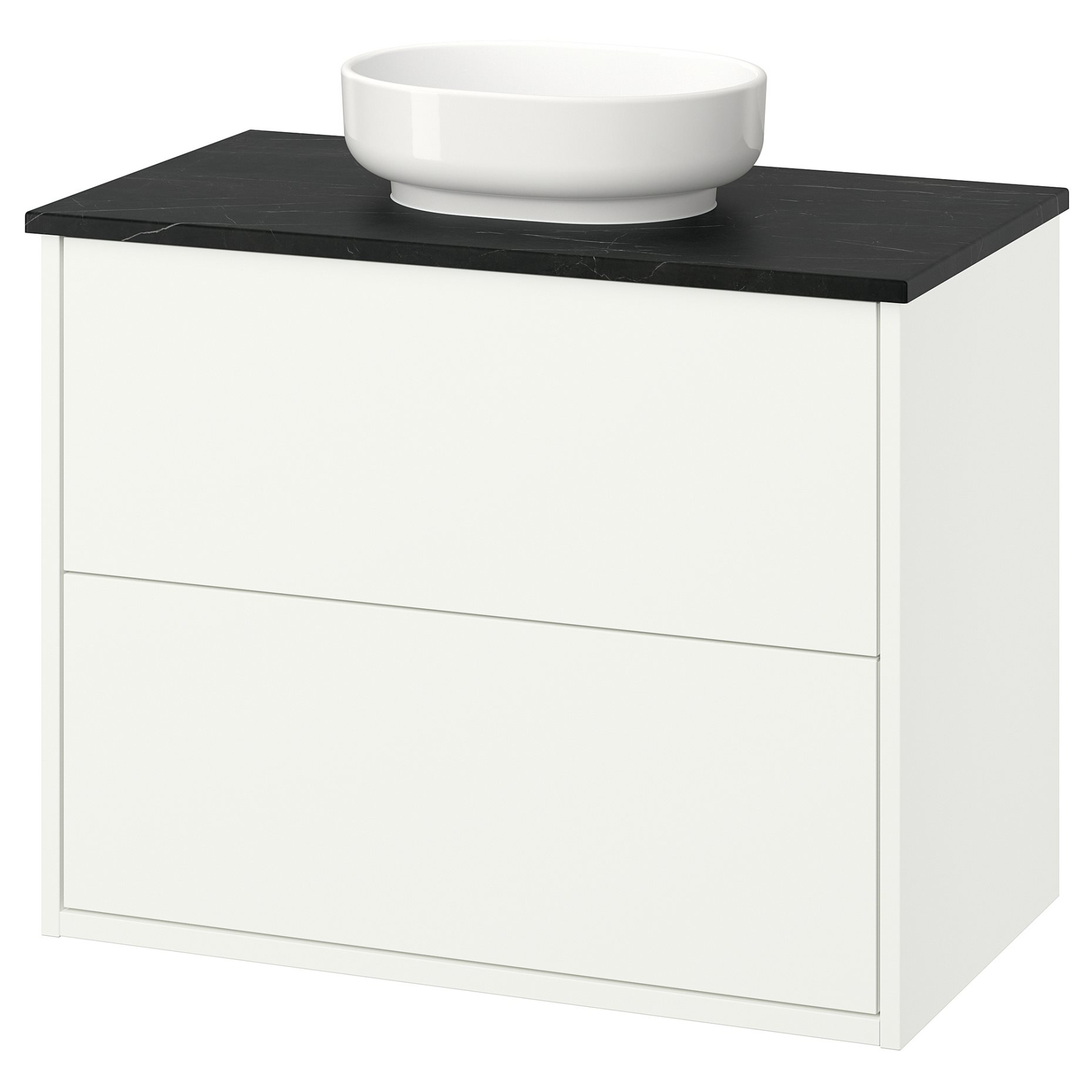 HAVBÄCK/VINDELÄLVEN, шкаф с чекмеджета/мивка, 82x49x77 см, 796.224.59