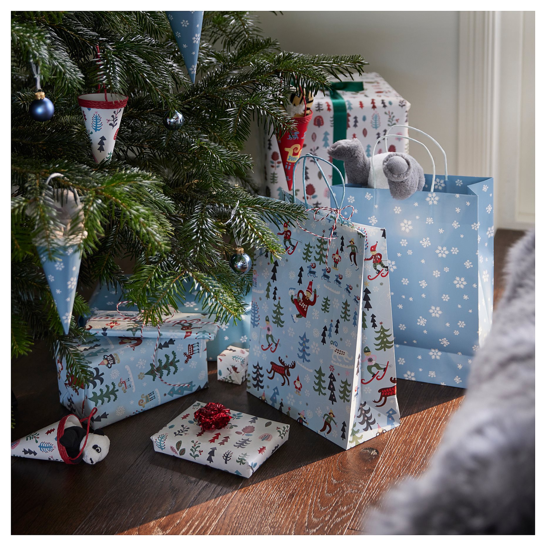 VINTERFINT, подаръчна торбичка, 26x35 см, 805.287.81