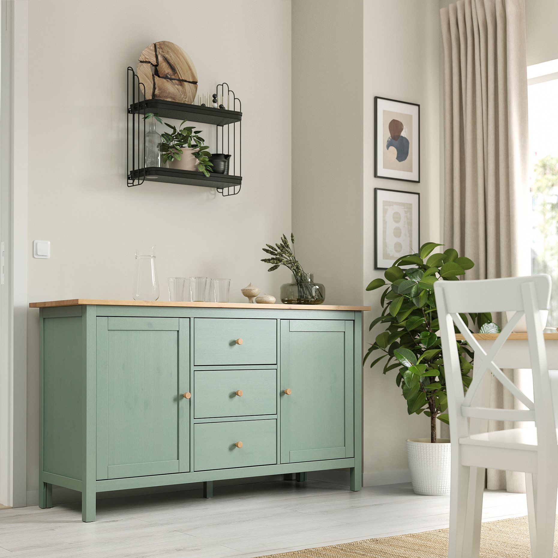 HEMNES, бюфет, 157x88 см, 806.286.67
