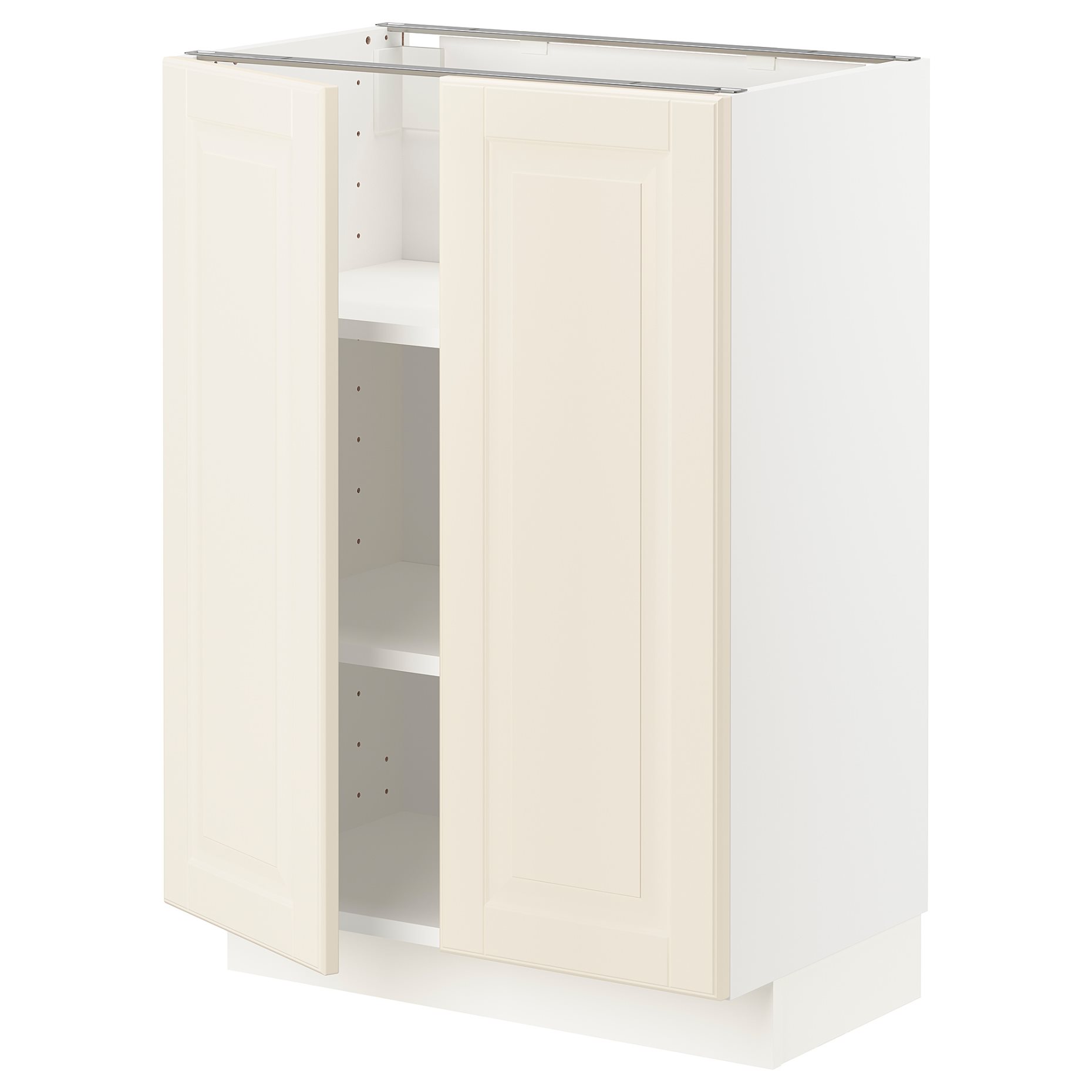 METOD, долен шкаф с рафтове/2 вратички, 894.559.59