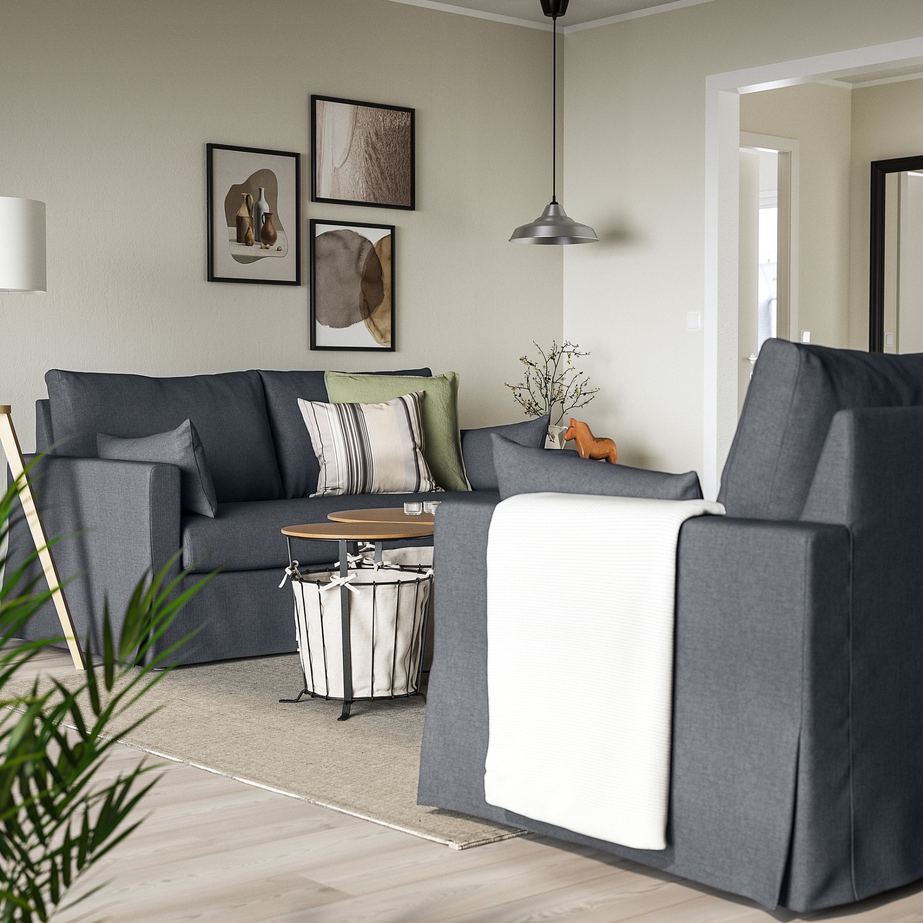 HYLTARP, 2-местен диван, 895.148.93
