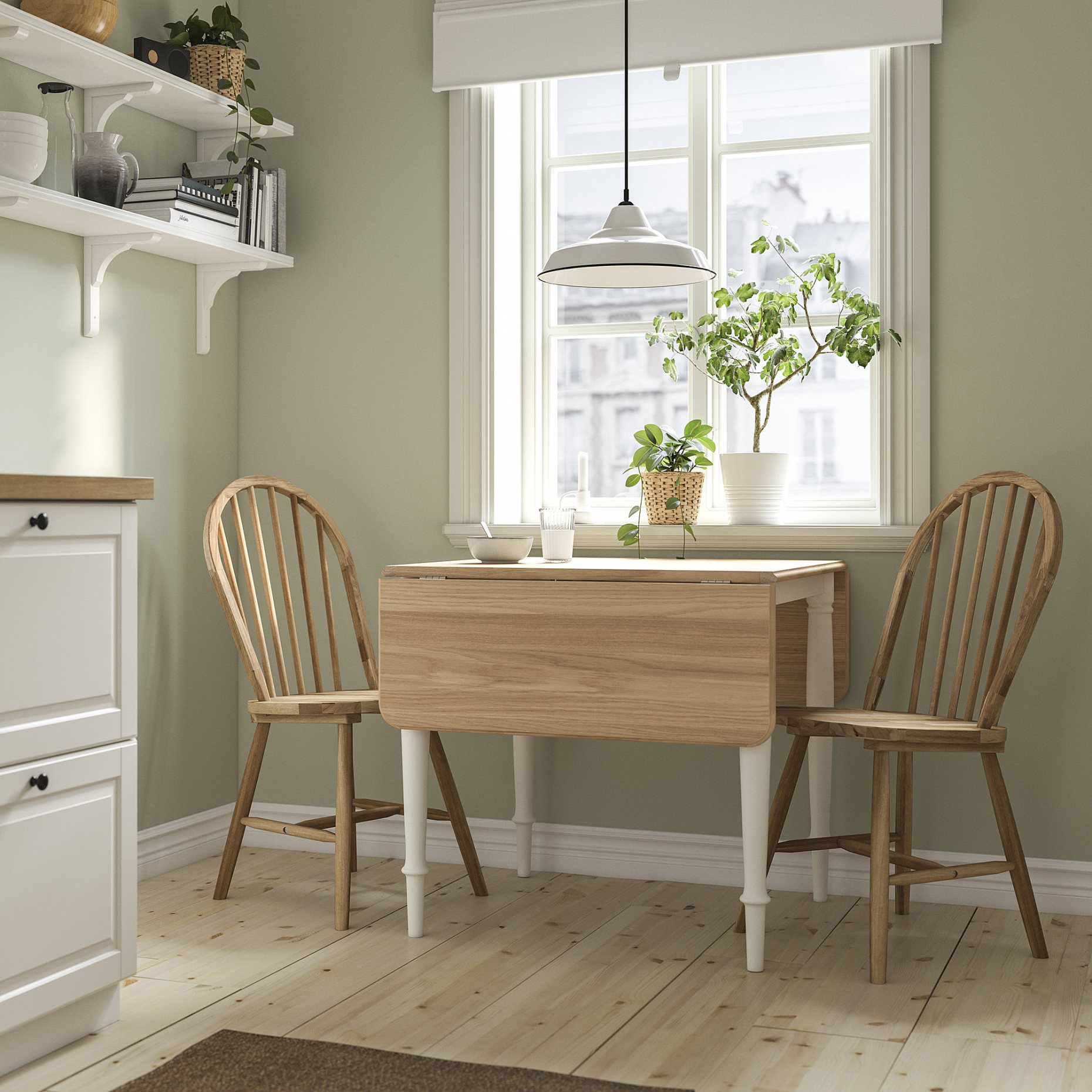 DANDERYD/SKOGSTA, маса и 2 стола, 895.680.94