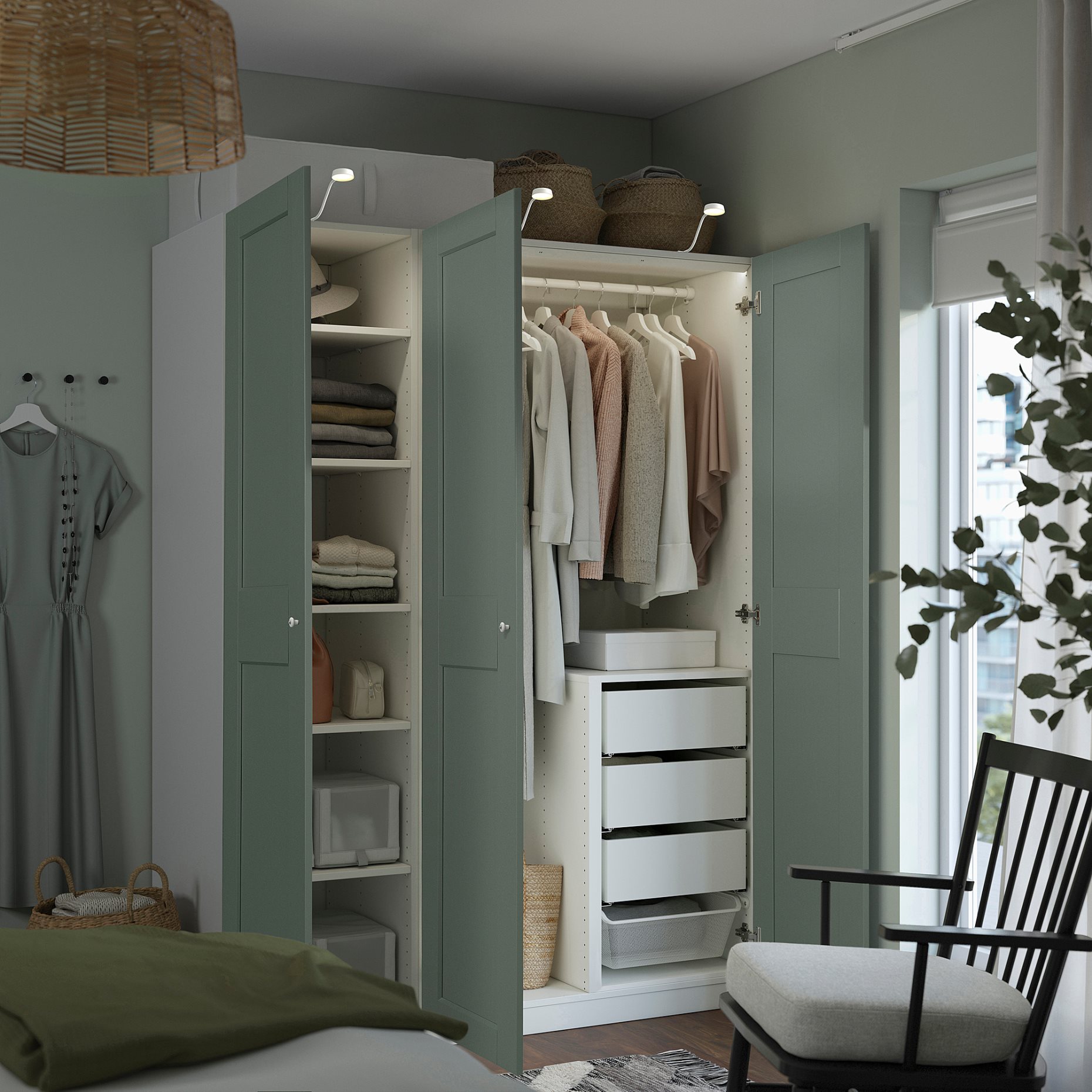 PAX/GRIMO, гардероб - комбинация, 895.792.95