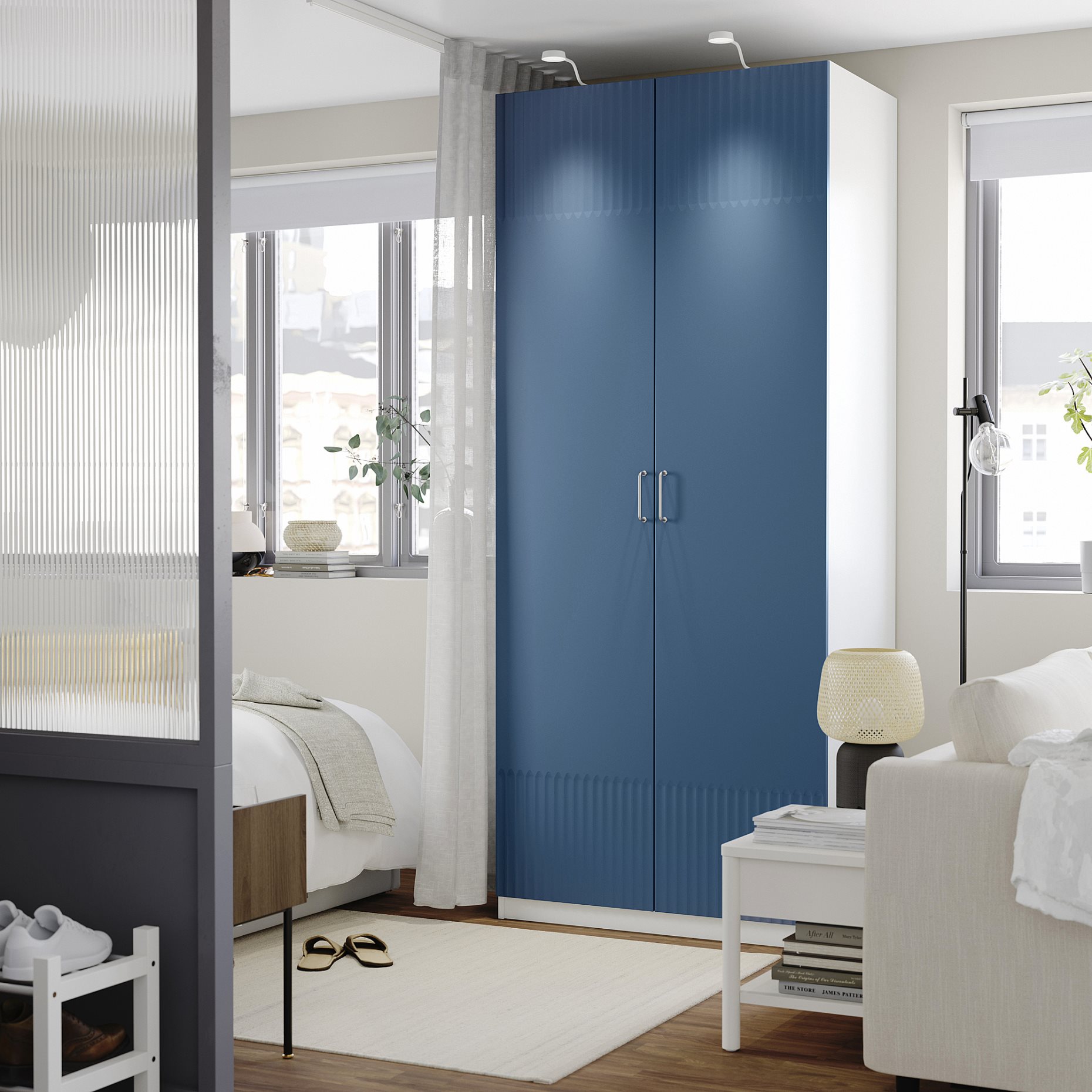 PAX/FYRUDDEN, гардероб - комбинация, 895.816.13