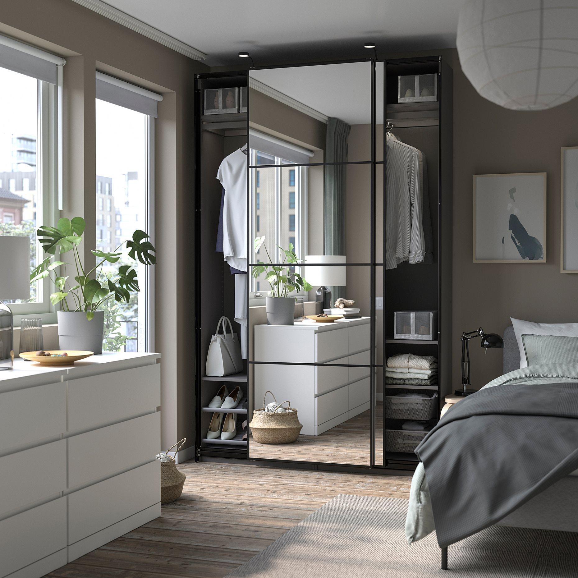 PAX, рамка за гардероб, 904.581.98