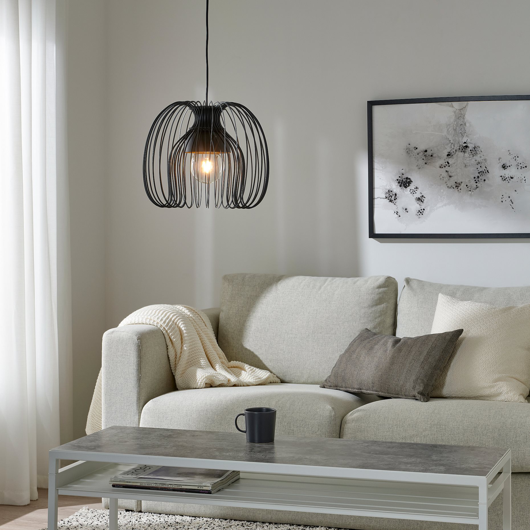 KALLFRONT, абажур за висяща лампа, 32 см, 905.001.64
