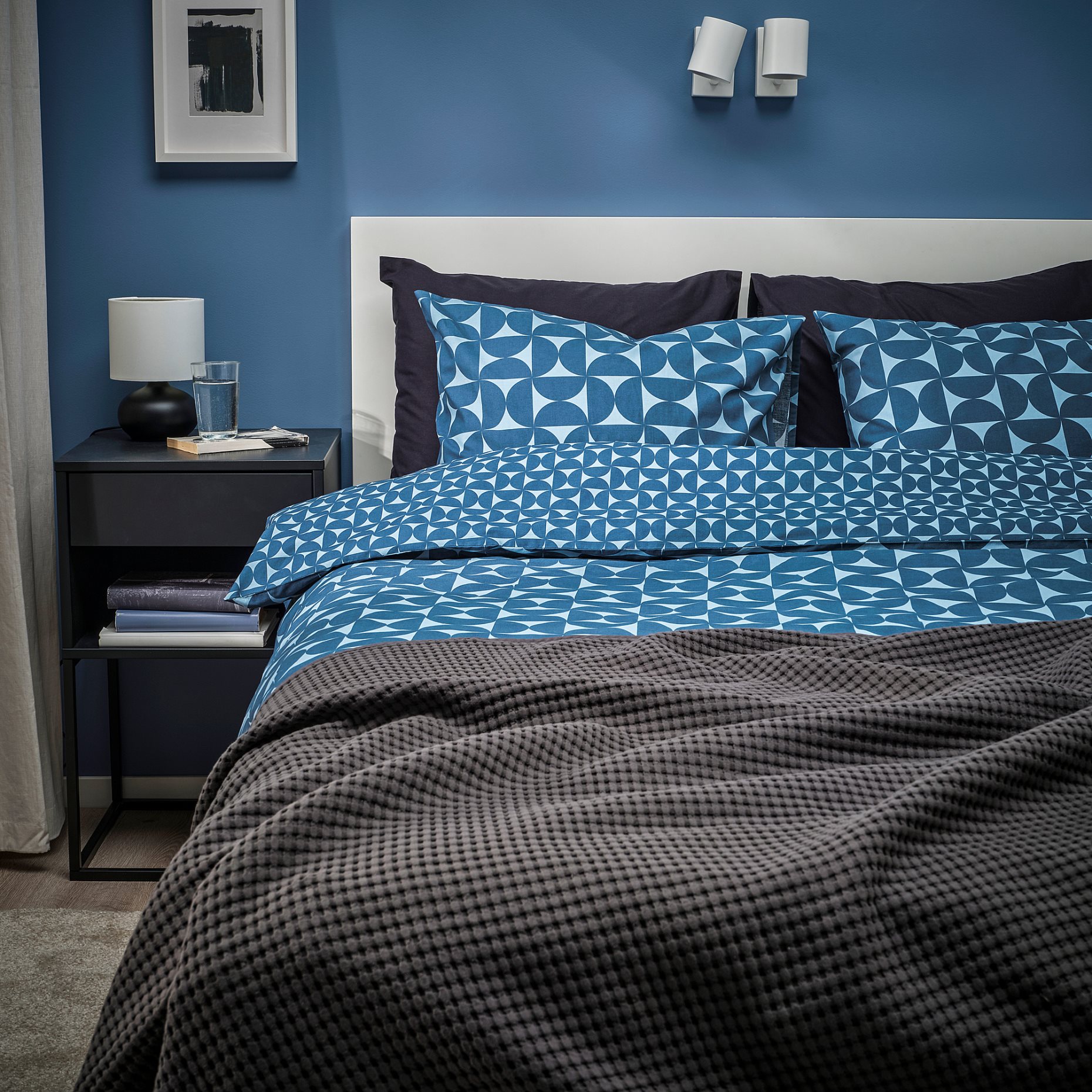 ÄNGSNEJLIKA, плик за завивка и 2 калъфки, 905.853.37