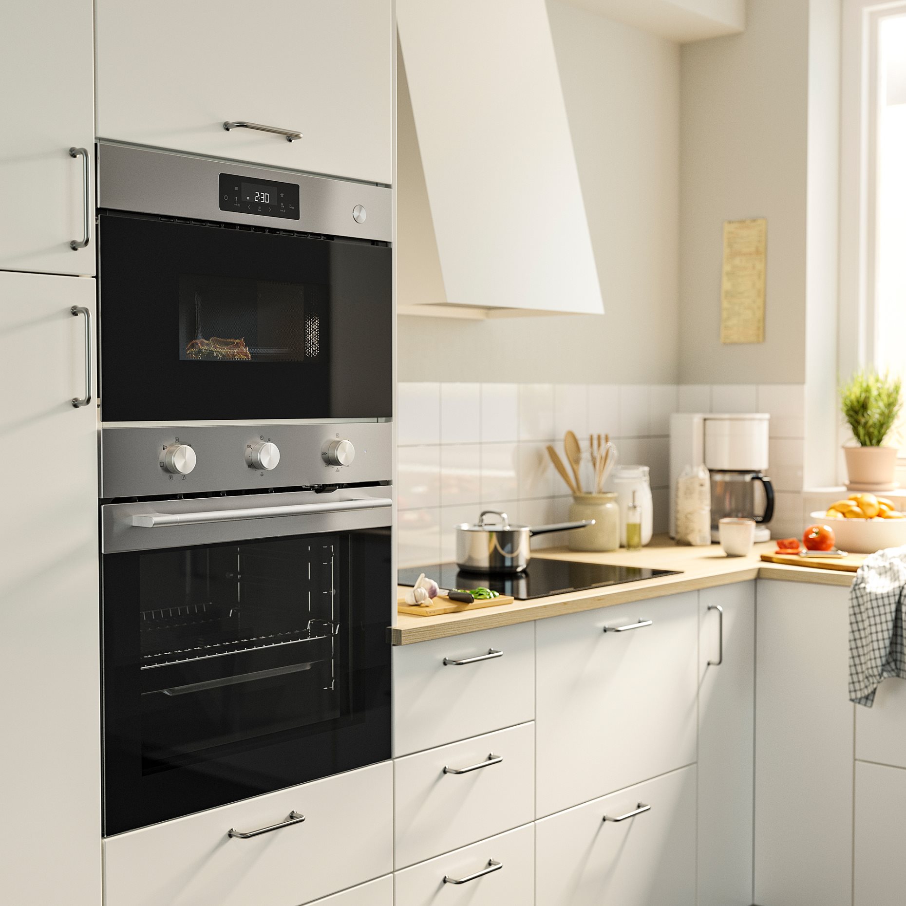 FRILLESBO, микровълнова фурна за вграждане, IKEA 300, 906.002.48