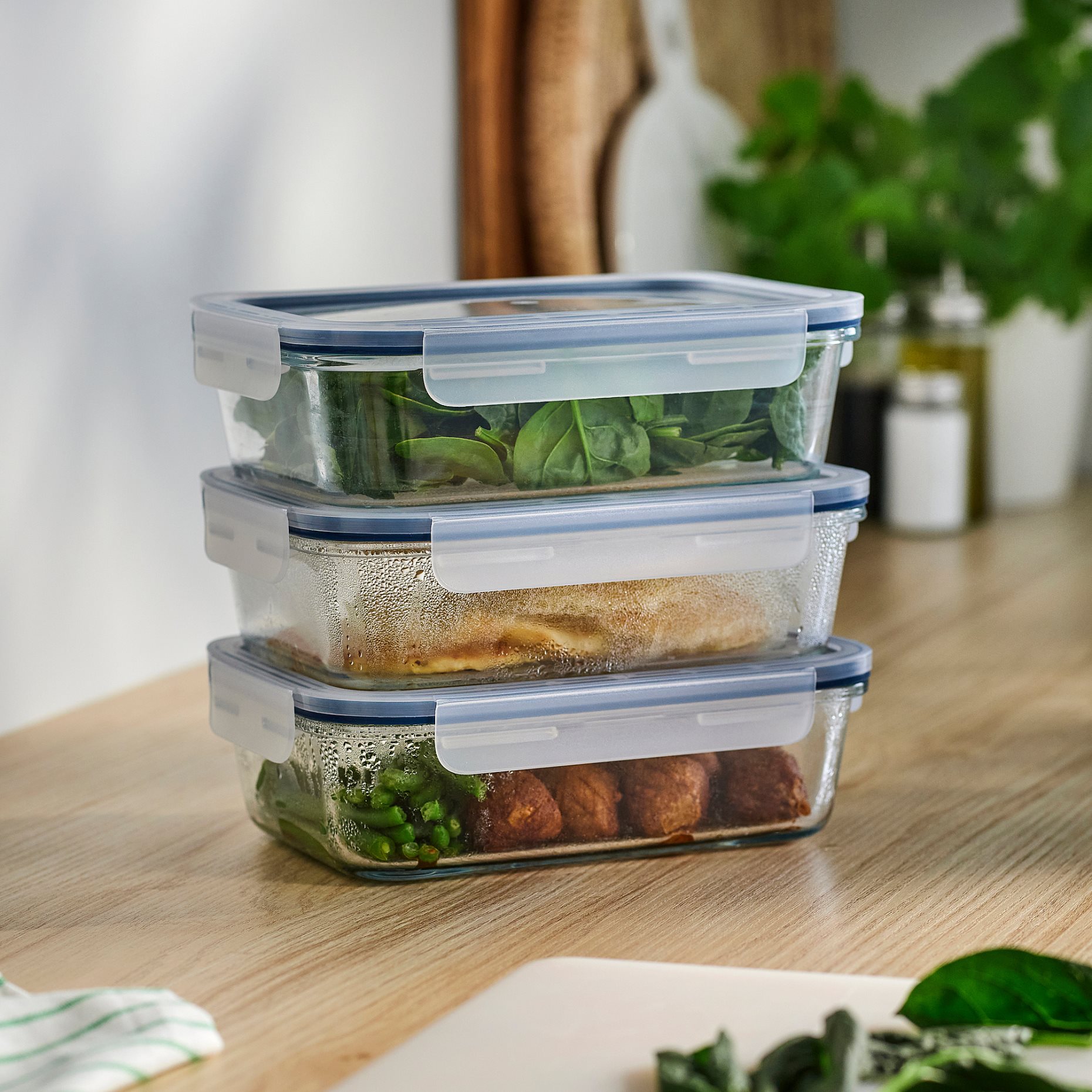 IKEA 365+, кутия за храна с капак, 1.0 л, 906.238.29