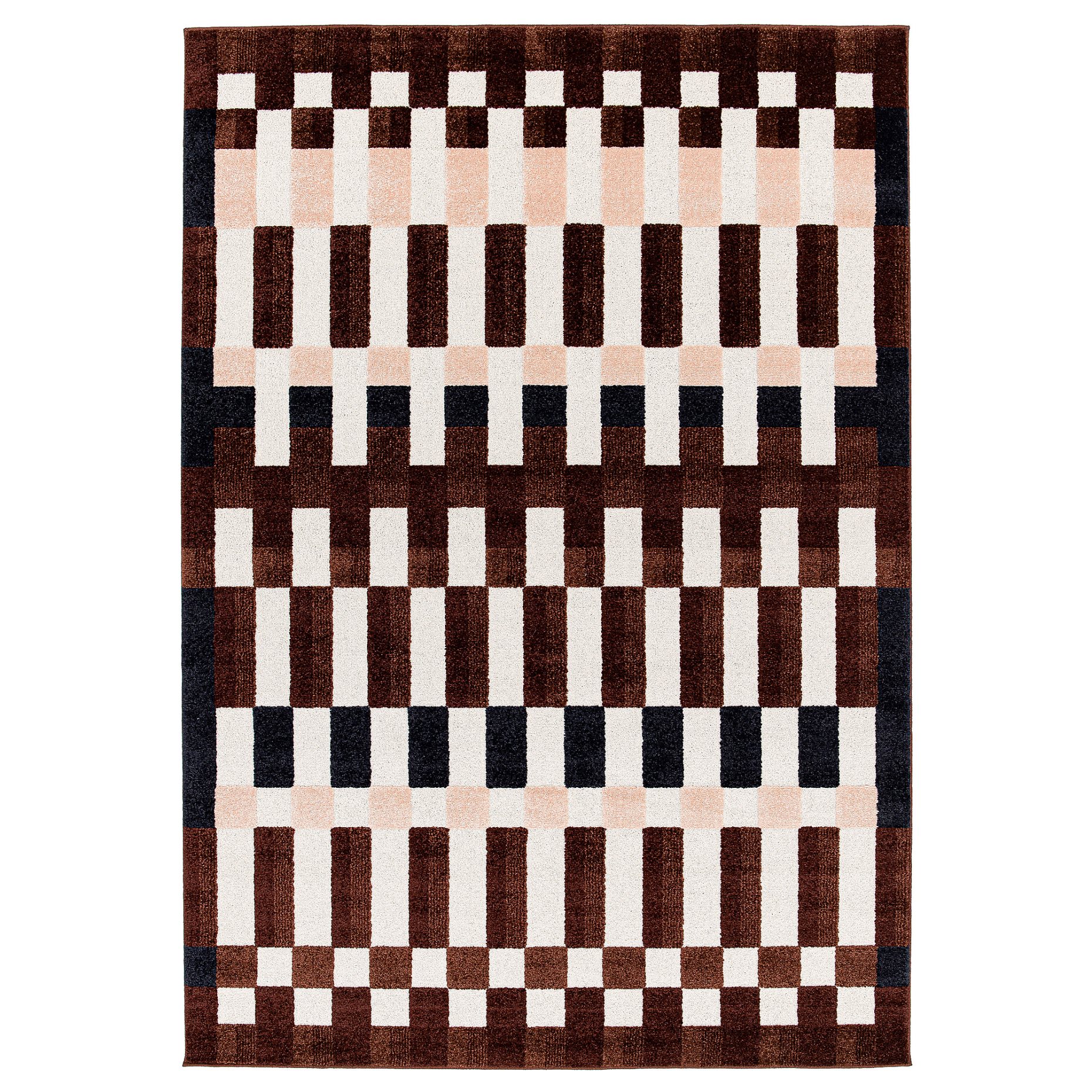 MARKBLÅMME, килим, къса нишка, 160x230 см, 906.257.05