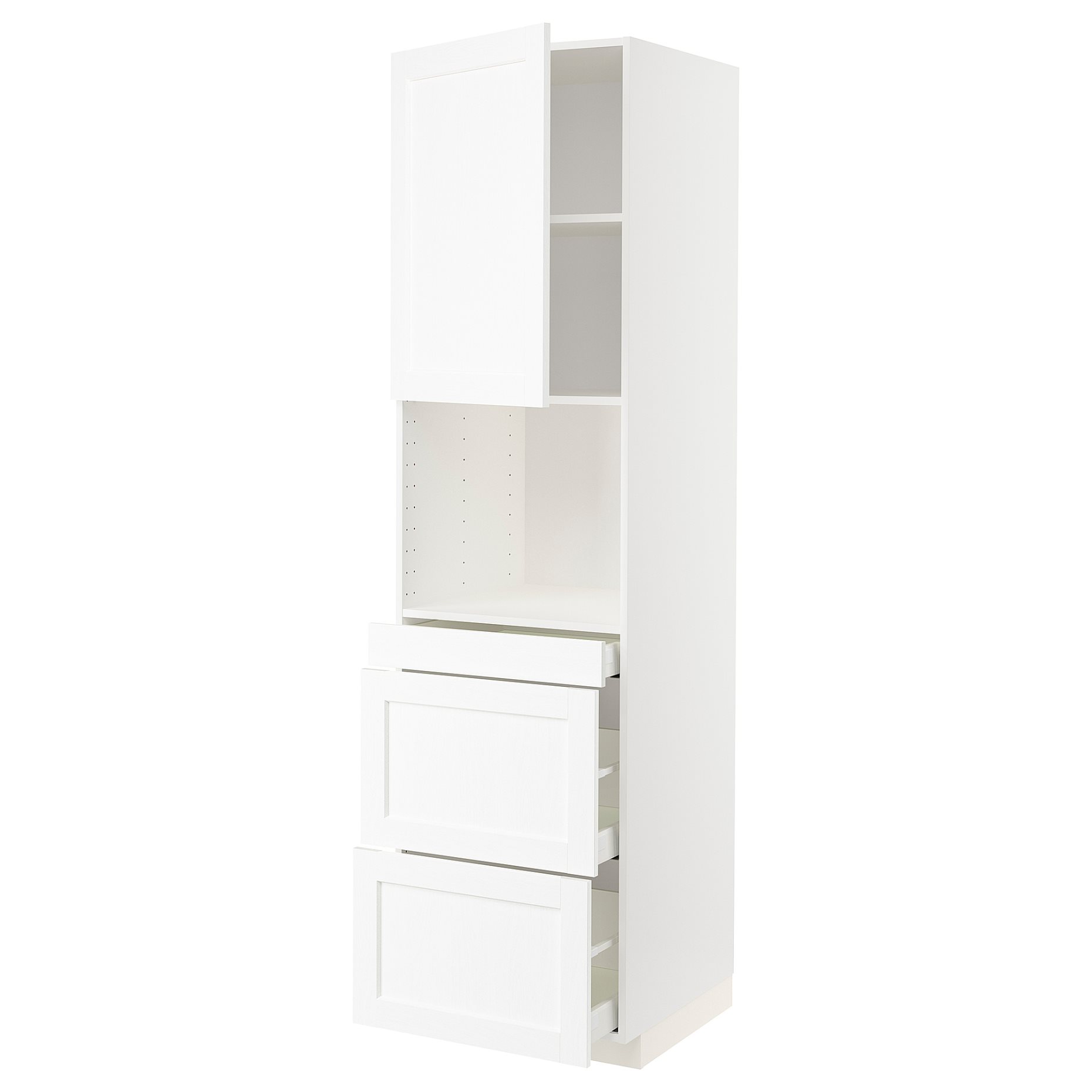 METOD/MAXIMERA, Висок шкаф за комби микровълнова, вр/3 чкм, 994.735.90