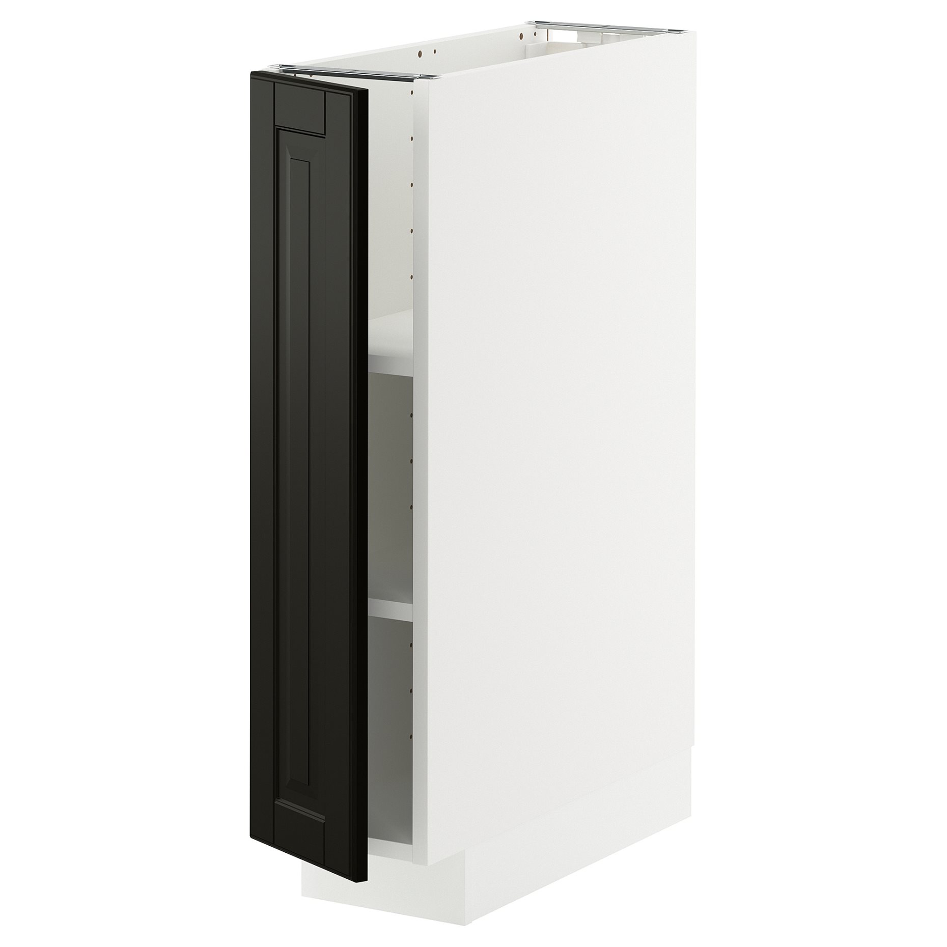 METOD, долен шкаф с рафтове, 995.791.10