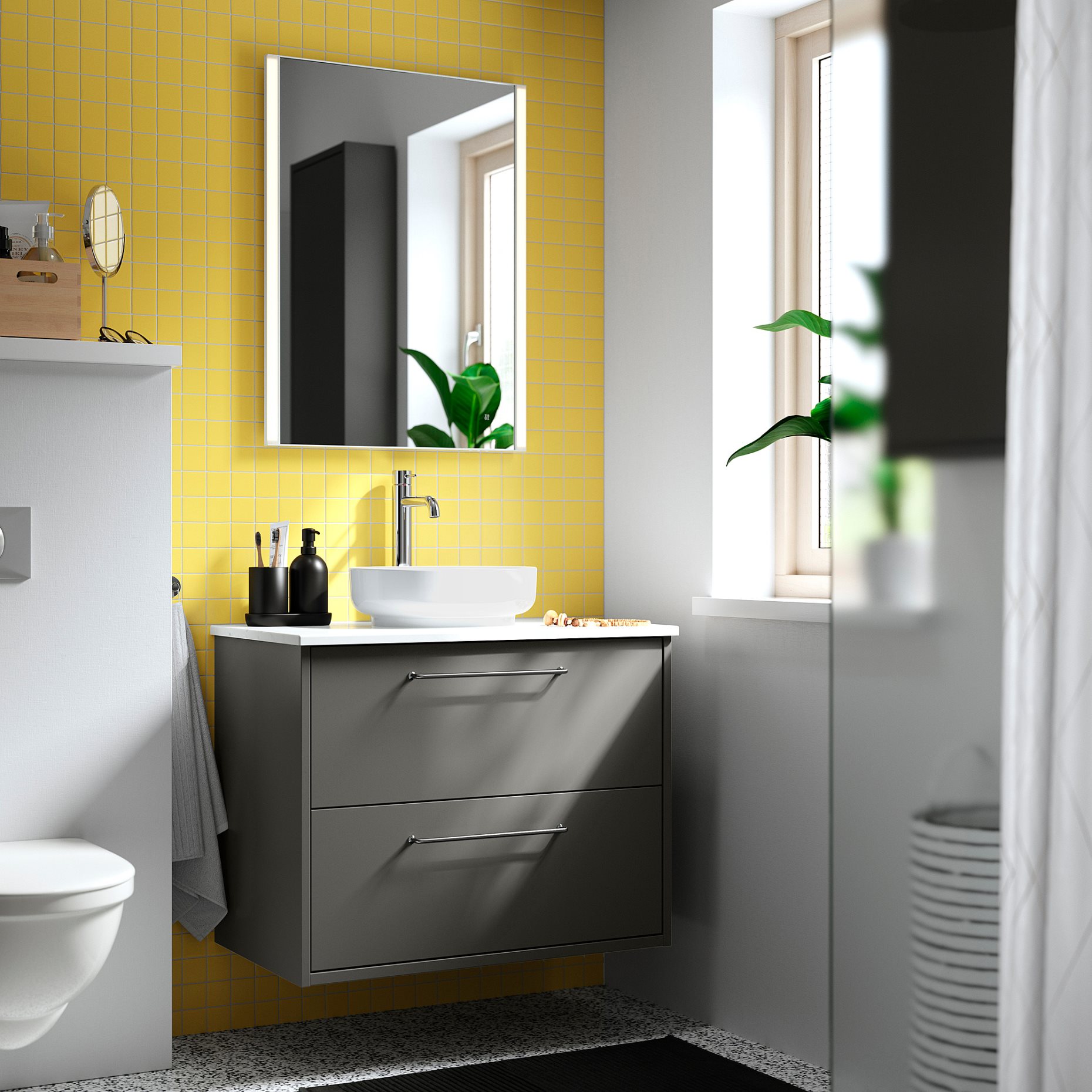 HAVBÄCK/VINDELÄLVEN, шкаф с чекмеджета/мивка, 82x49x77 см, 996.224.58