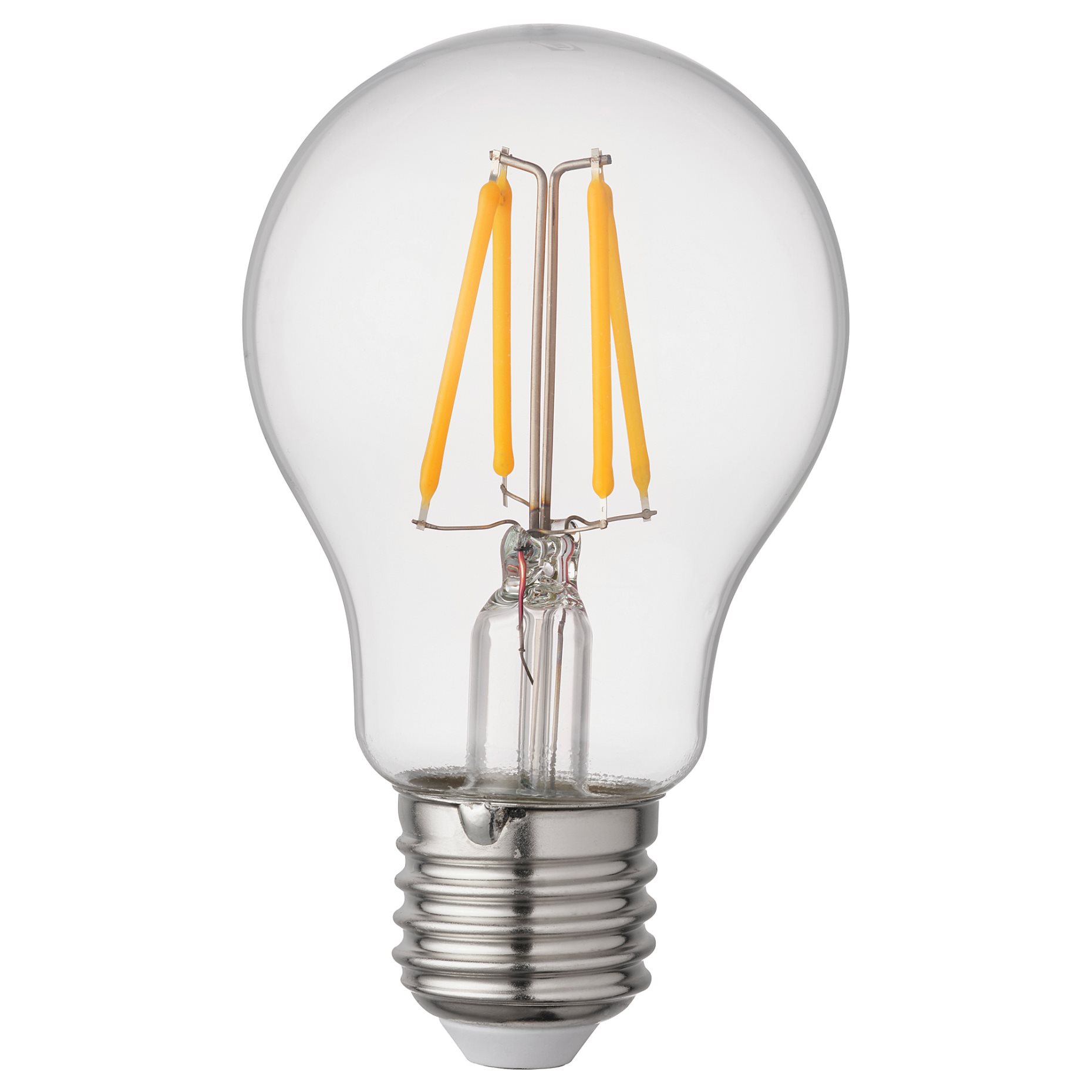 RYET, LED крушка E27 470 лумена, глобус прозрачно, 004.468.69