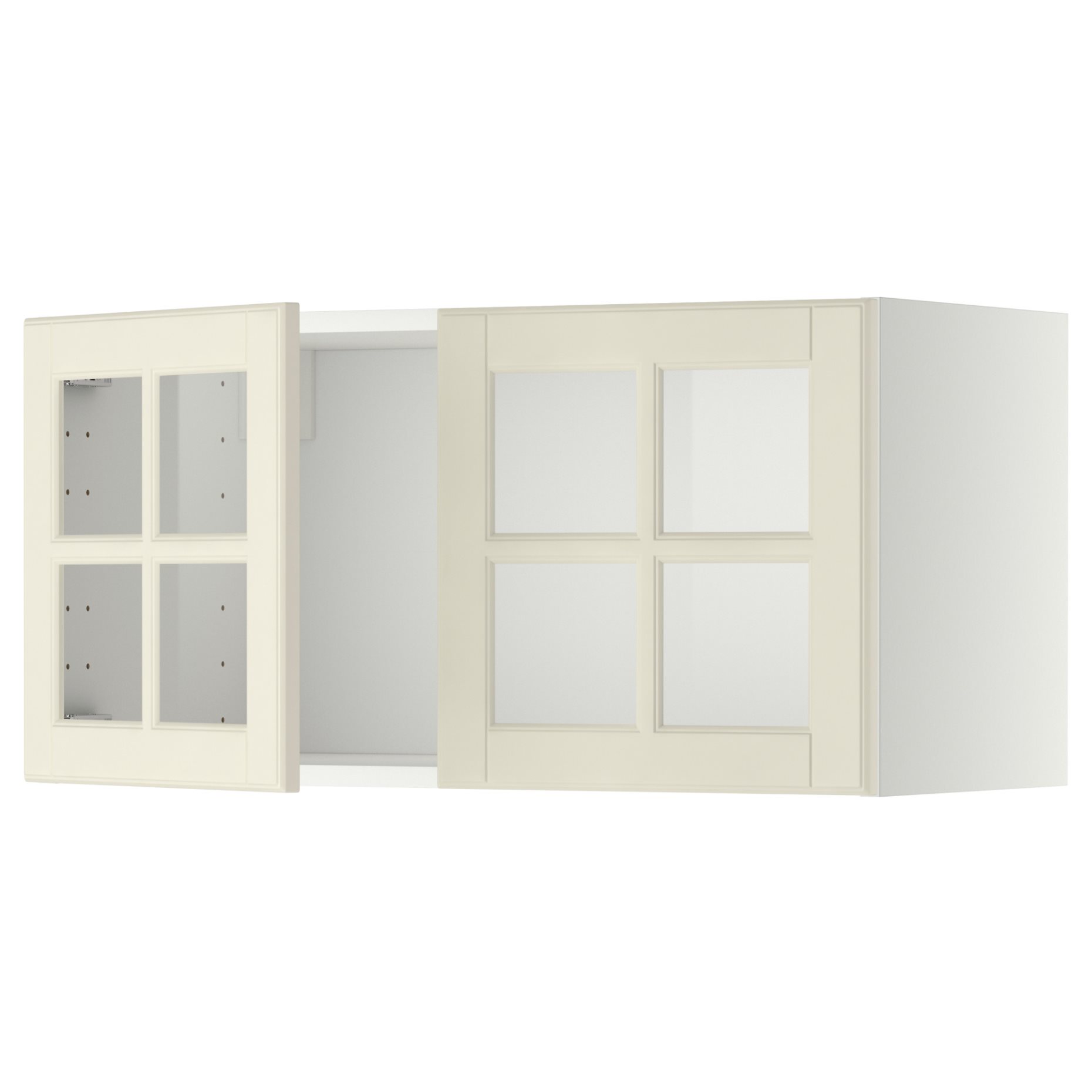 METOD, стенен шкаф с 2 стъклени врати, 093.950.35