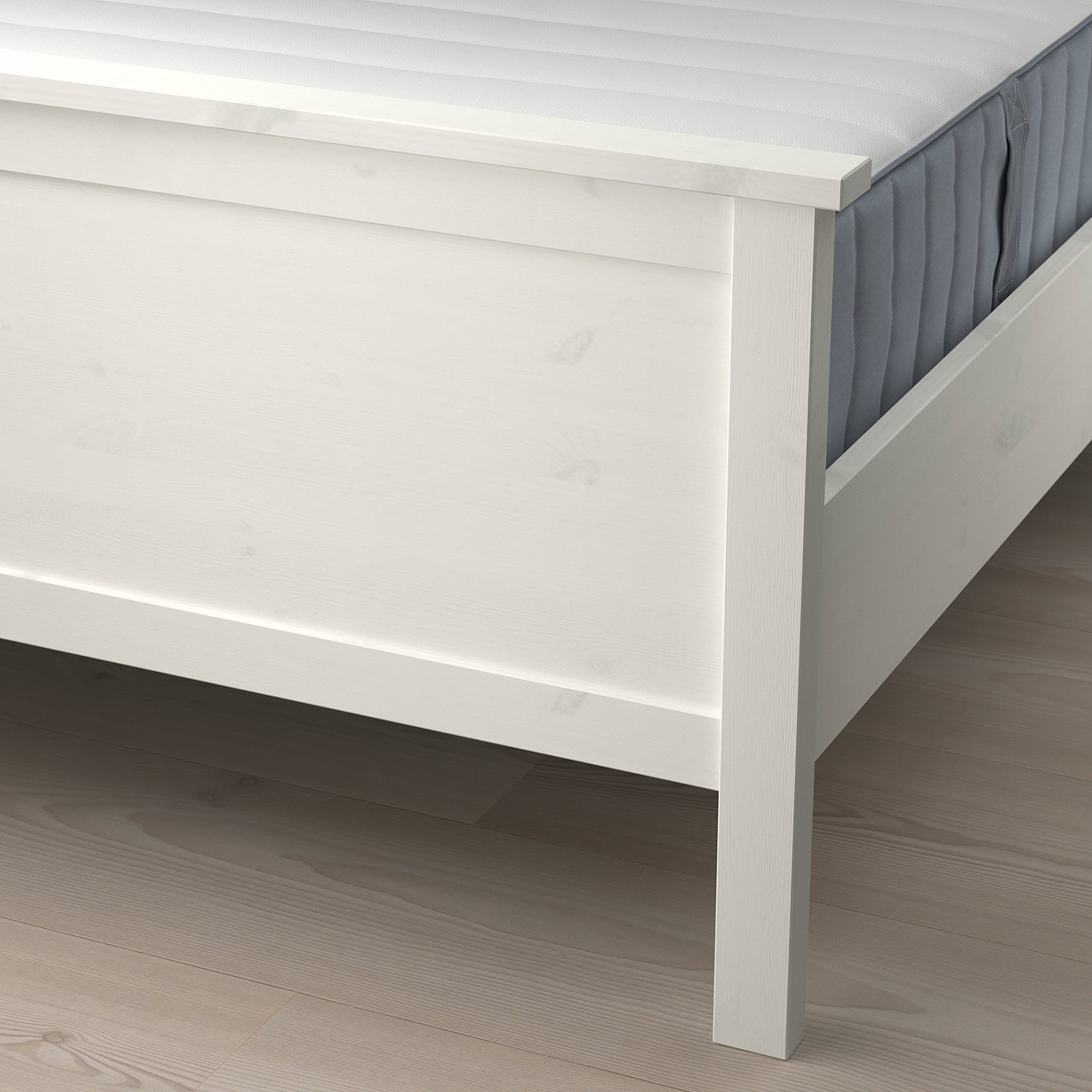 HEMNES, легло с матрак, 095.368.13