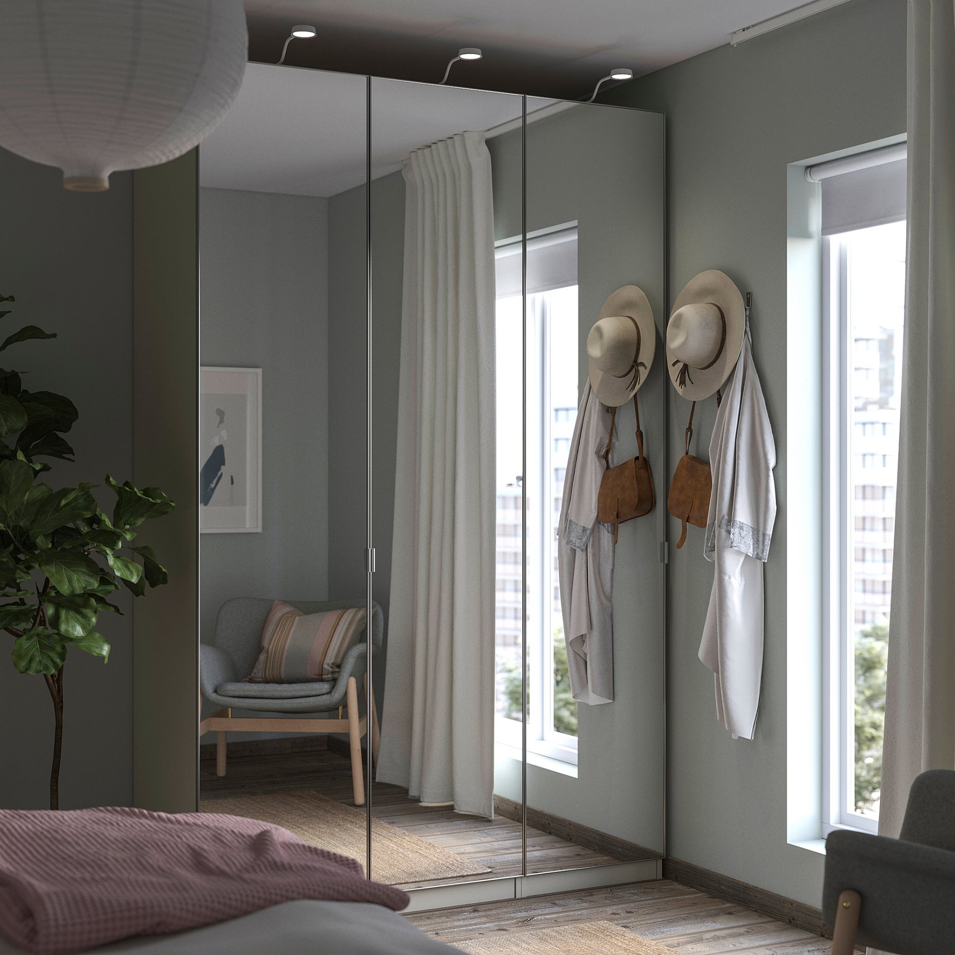 PAX/AHEIM, гардероб - комбинация, 095.622.51