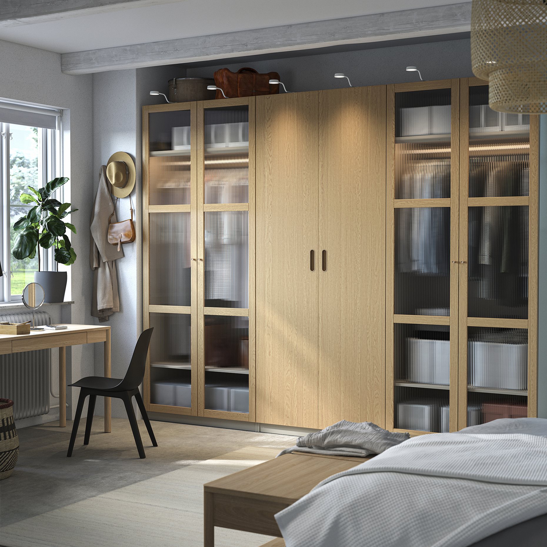 PAX/TONSTAD, гардероб - комбинация, 195.499.28