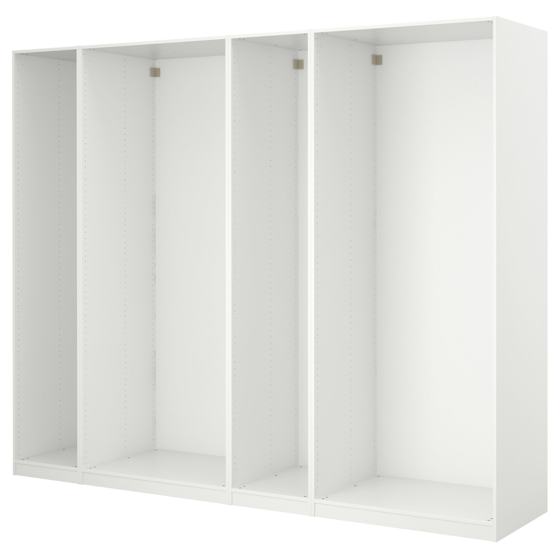 PAX, 4 рамки за гардероб, 250x35x236 см, 198.954.43