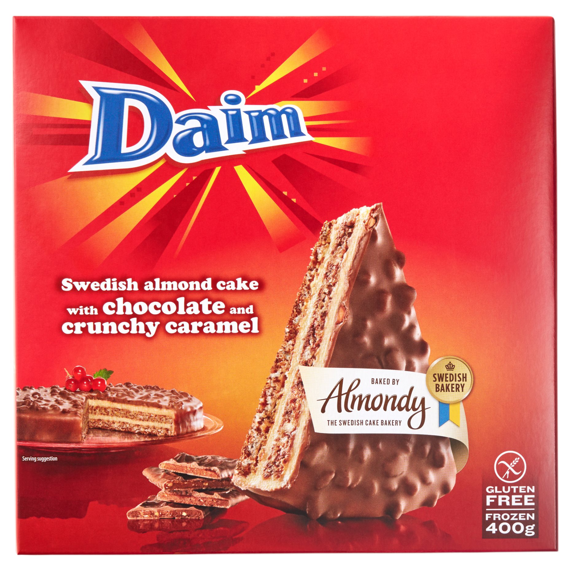 DAIM, Бадемова торта с шоколад и карамел, 203.476.27