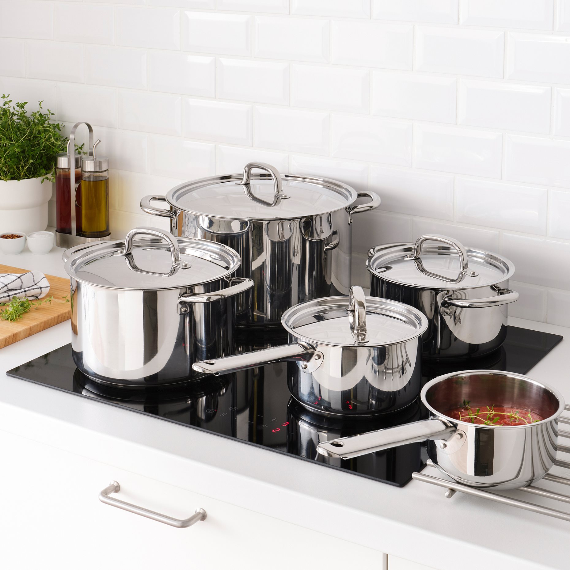 IKEA 365+, готварски съдове к-т от 9 части, 204.843.32