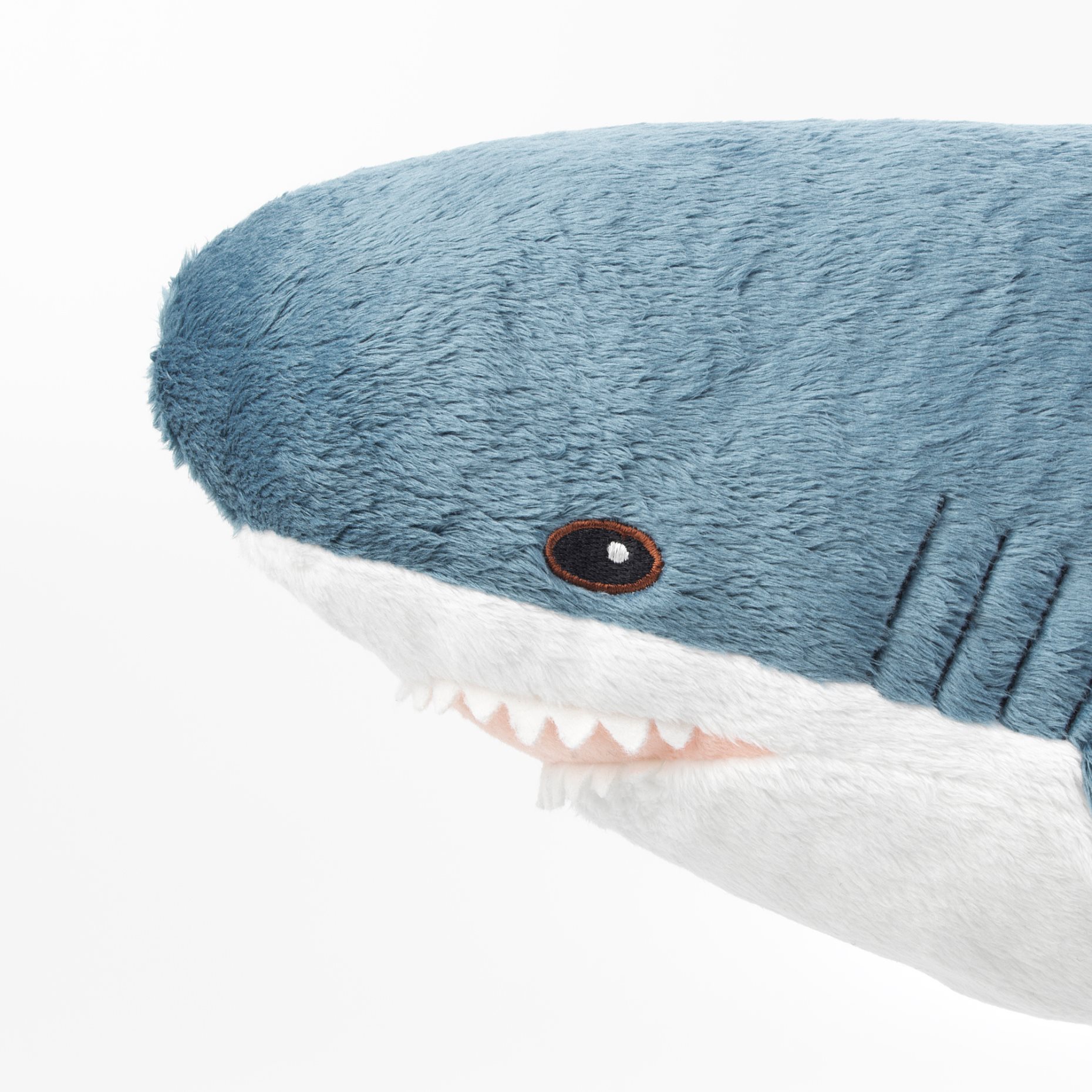 BLÅHAJ, плюшена играчка, малка акула, 55 см, 205.406.63