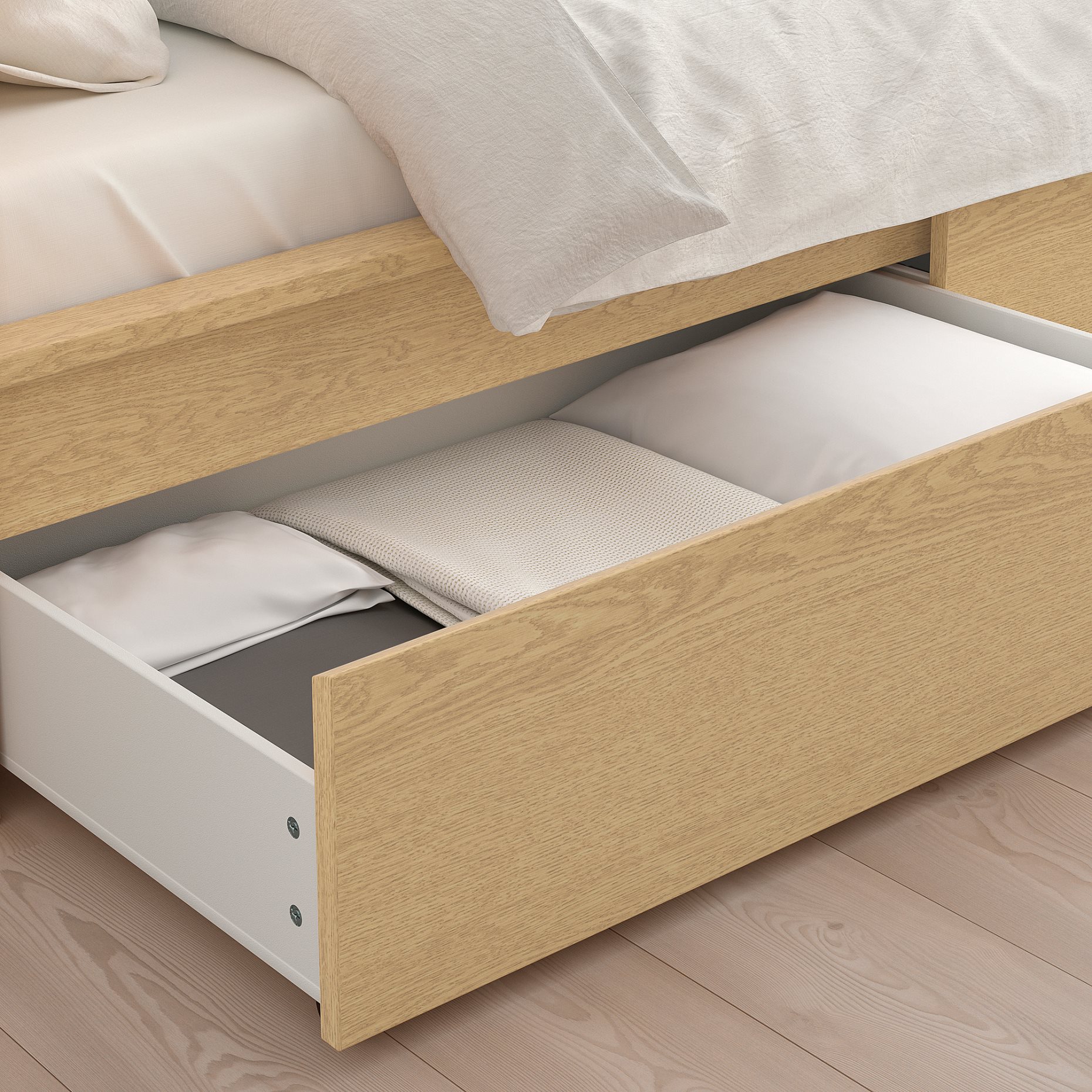 MALM, високо легло с 2 чекмеджета, 196x209 см, 291.765.84 - IKEA България MALM, високо легло с 2 чекмеджета, 196x209 см, 291.765.84