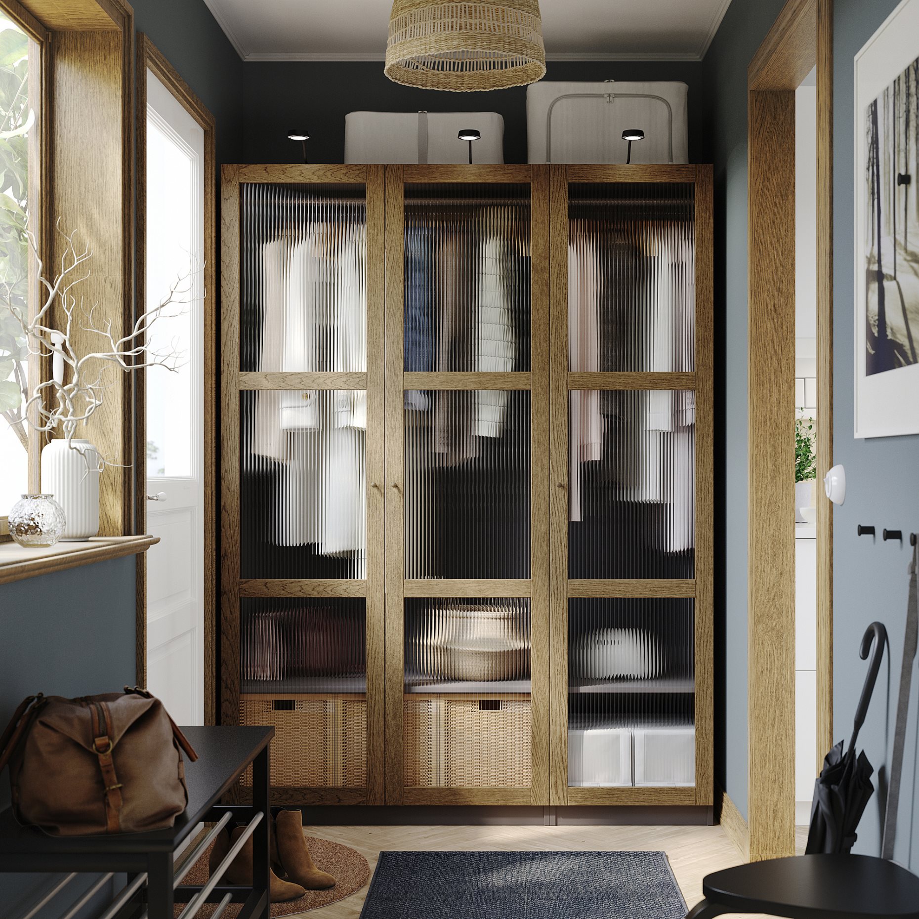PAX/TONSTAD, гардероб - комбинация, 295.490.32