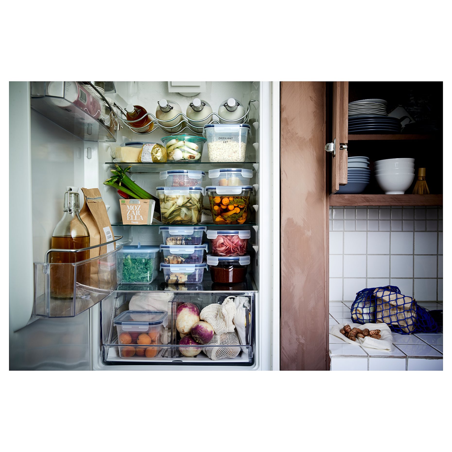 IKEA 365+, правоъгълна кутия за храна с капак, 392.768.18