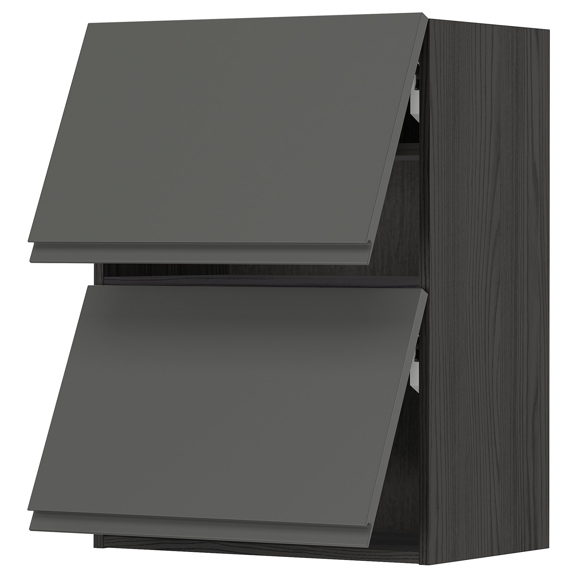 METOD, стенен хоризонтален шкаф с 2 врати, 60x80 см, 393.917.57