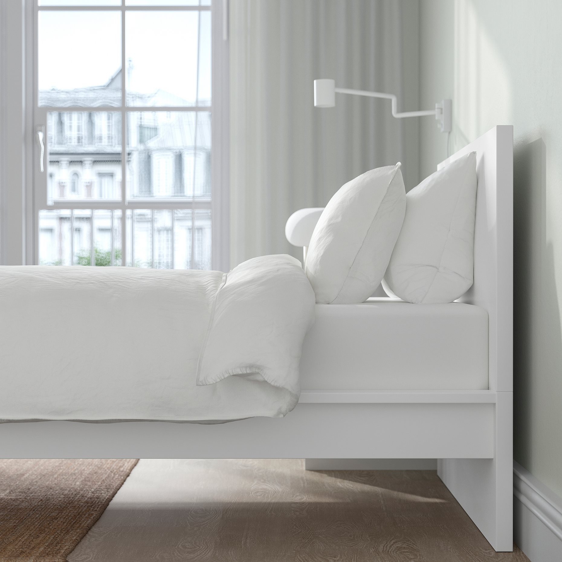 MALM, легло с матрак, 395.446.42
