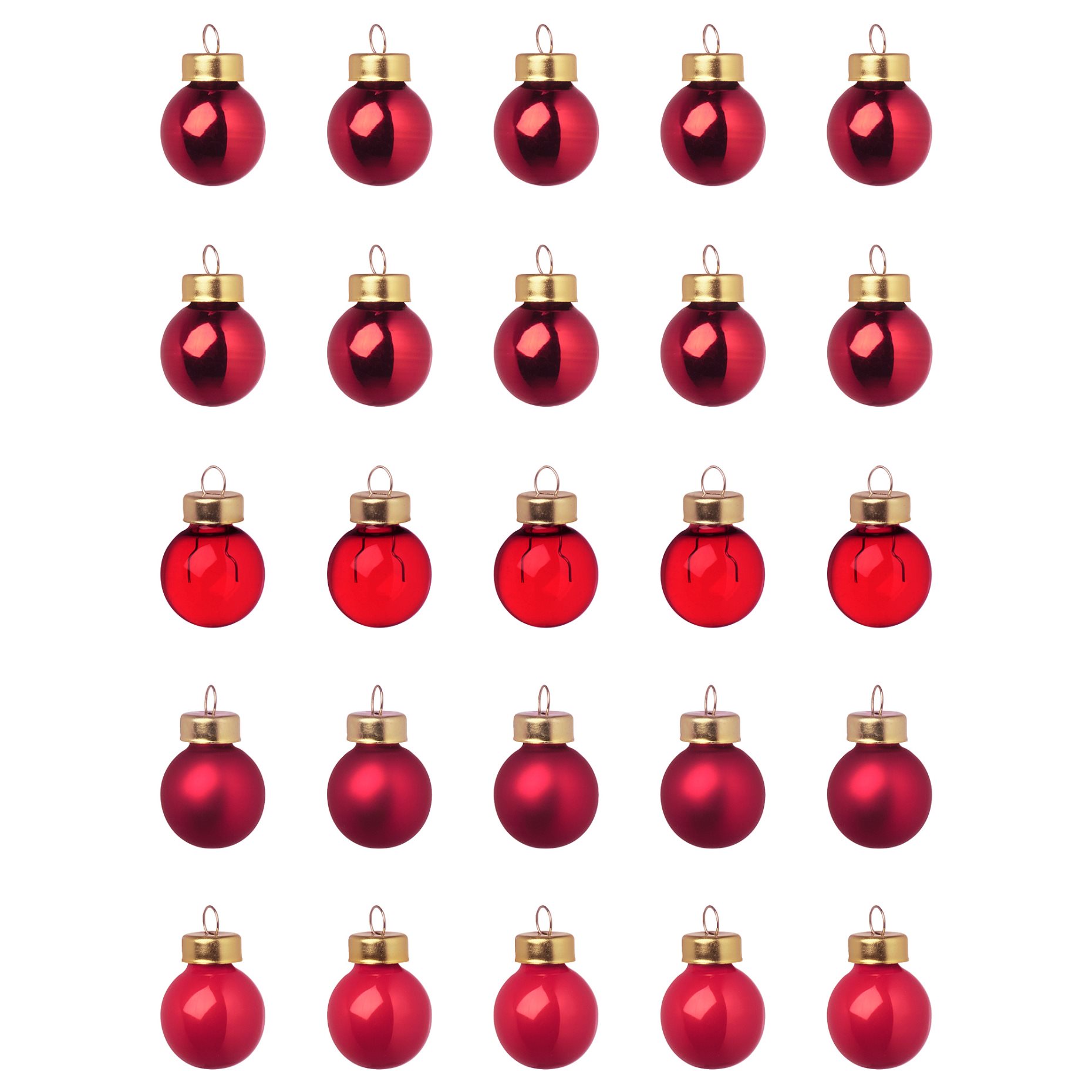 VINTERFINT, декорация, топка, стъкло, 2 см, 405.242.14