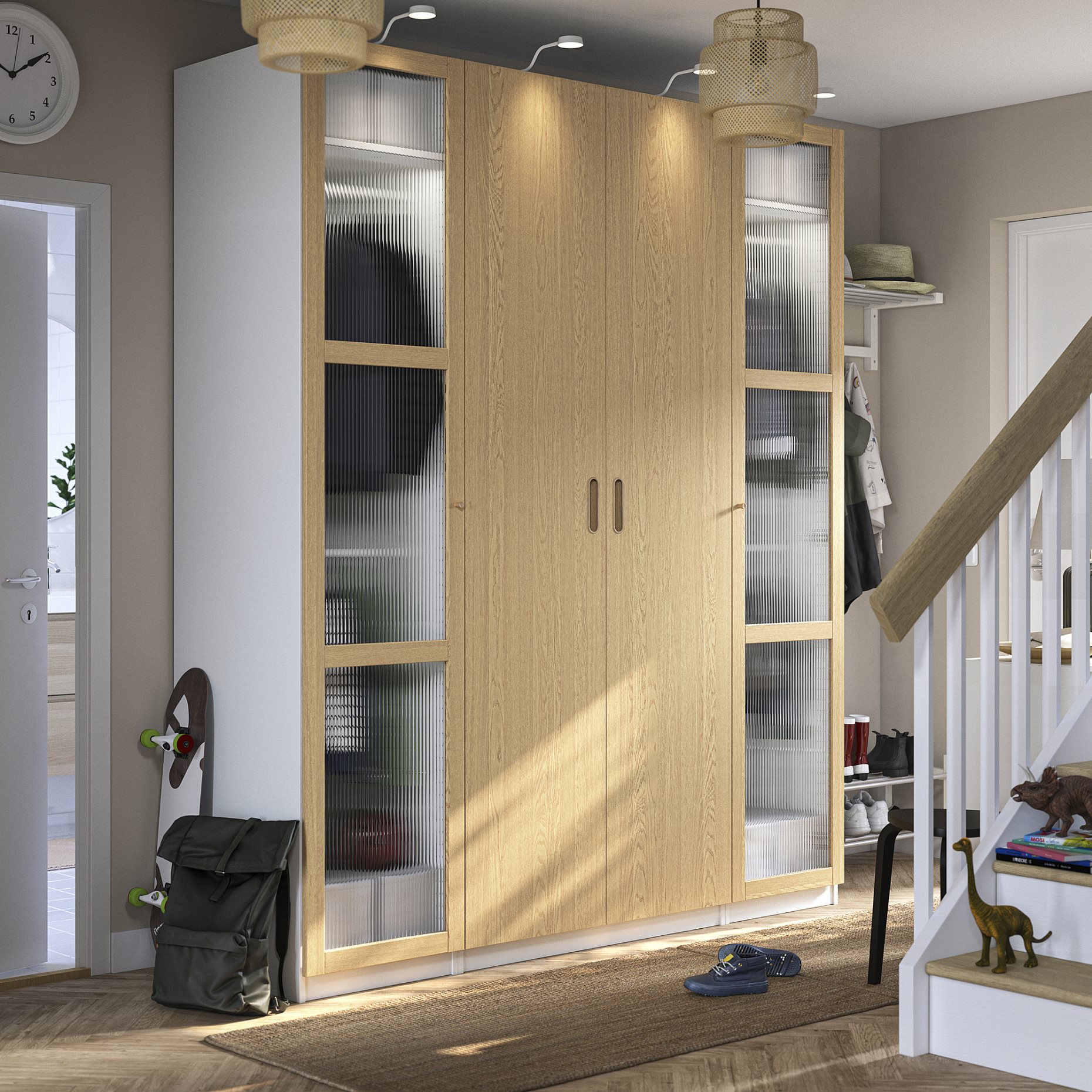PAX/TONSTAD, гардероб - комбинация, 495.512.17