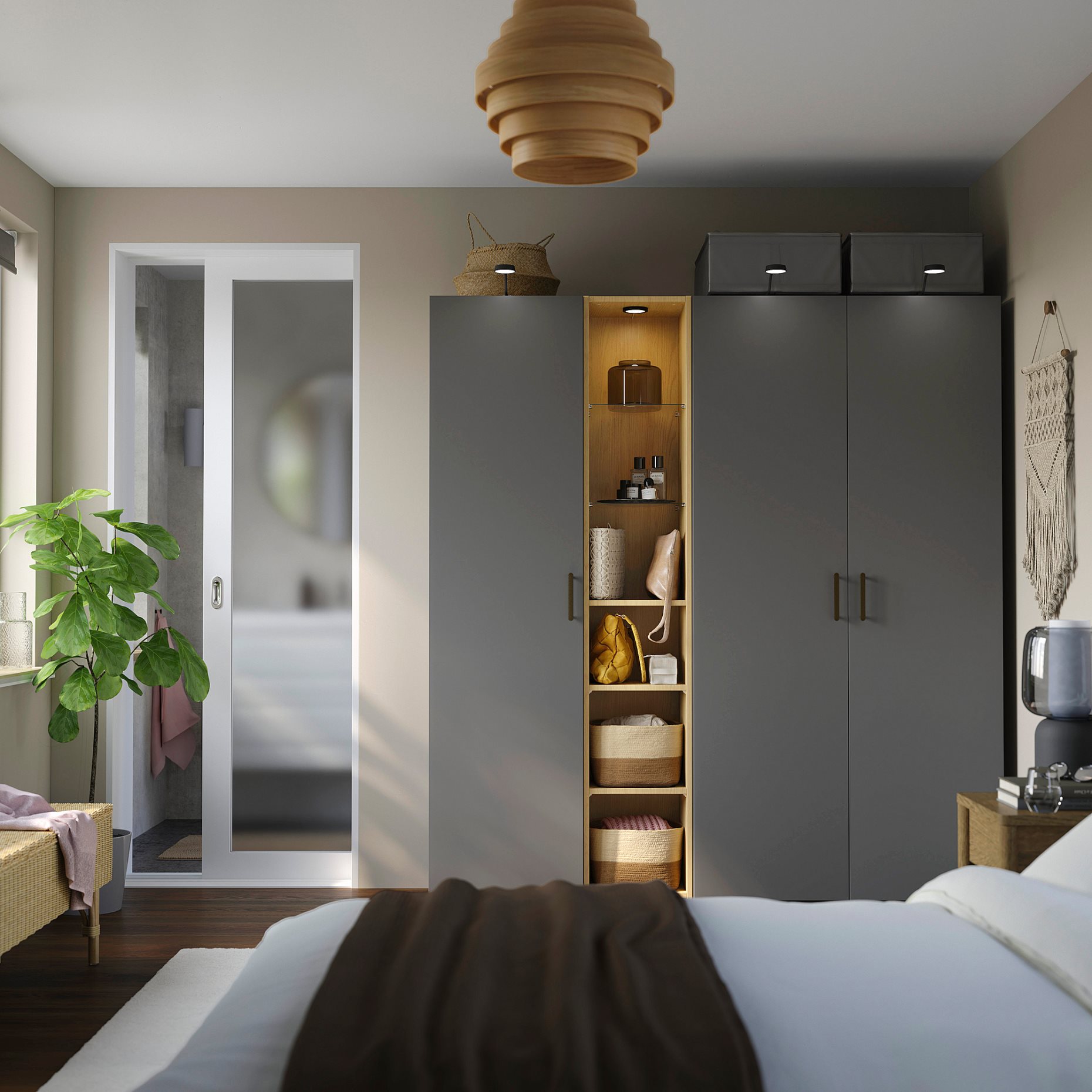 PAX/FORSAND, гардероб - комбинация, 496.072.62