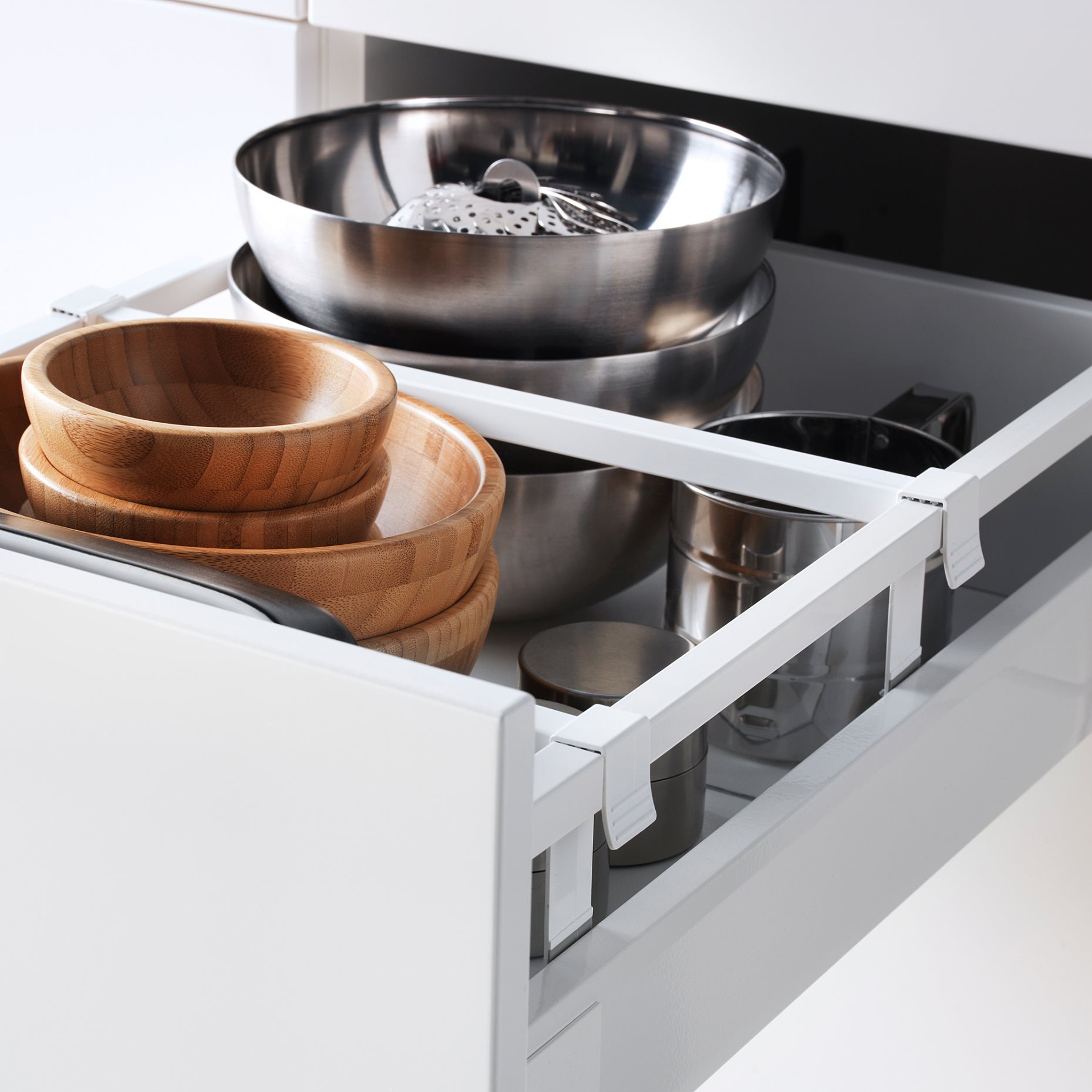 METOD/MAXIMERA, долен шкаф с 4 чела/2 ниски и 3 средни чекм., 499.159.01
